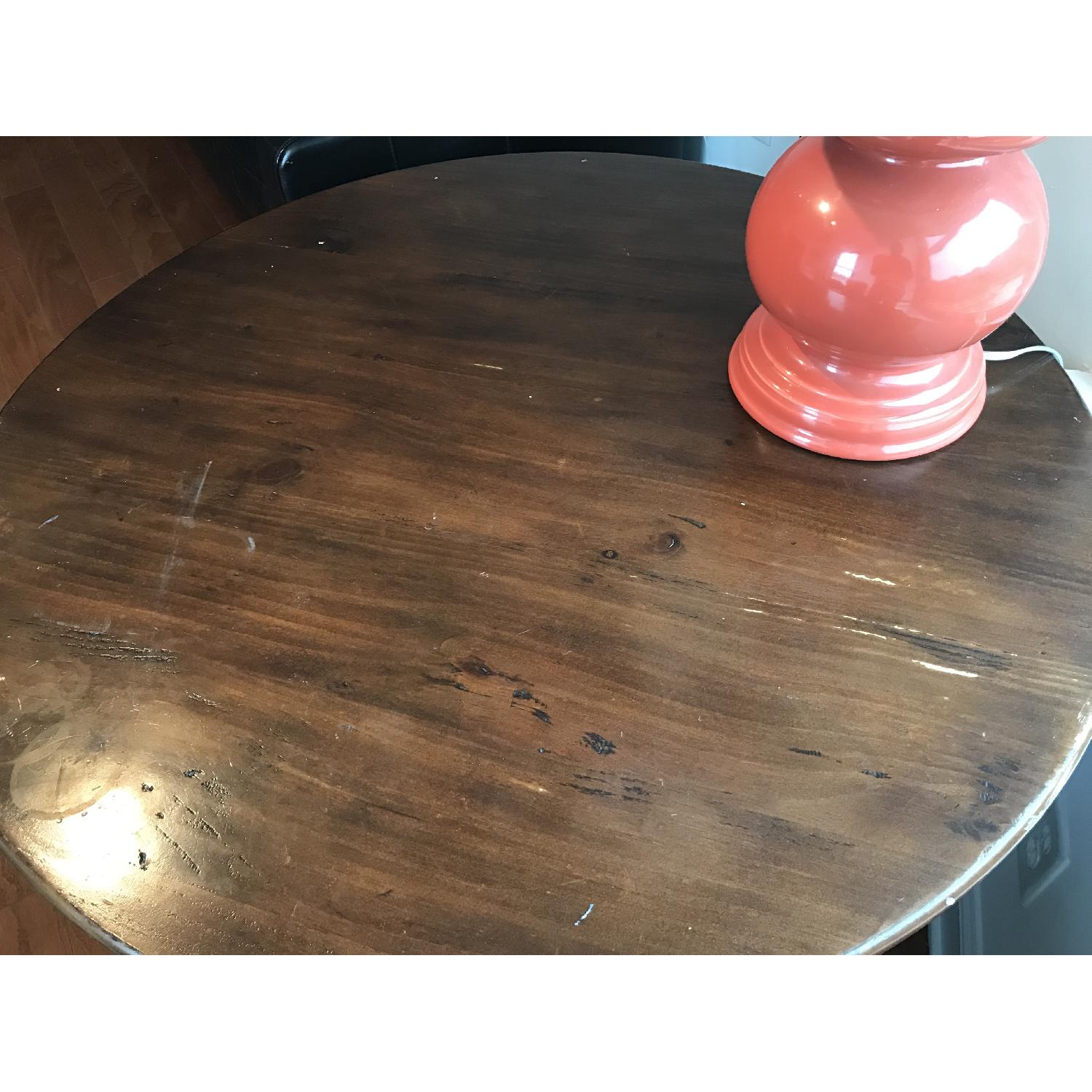 Pottery Barn Round Dining Table - image-4