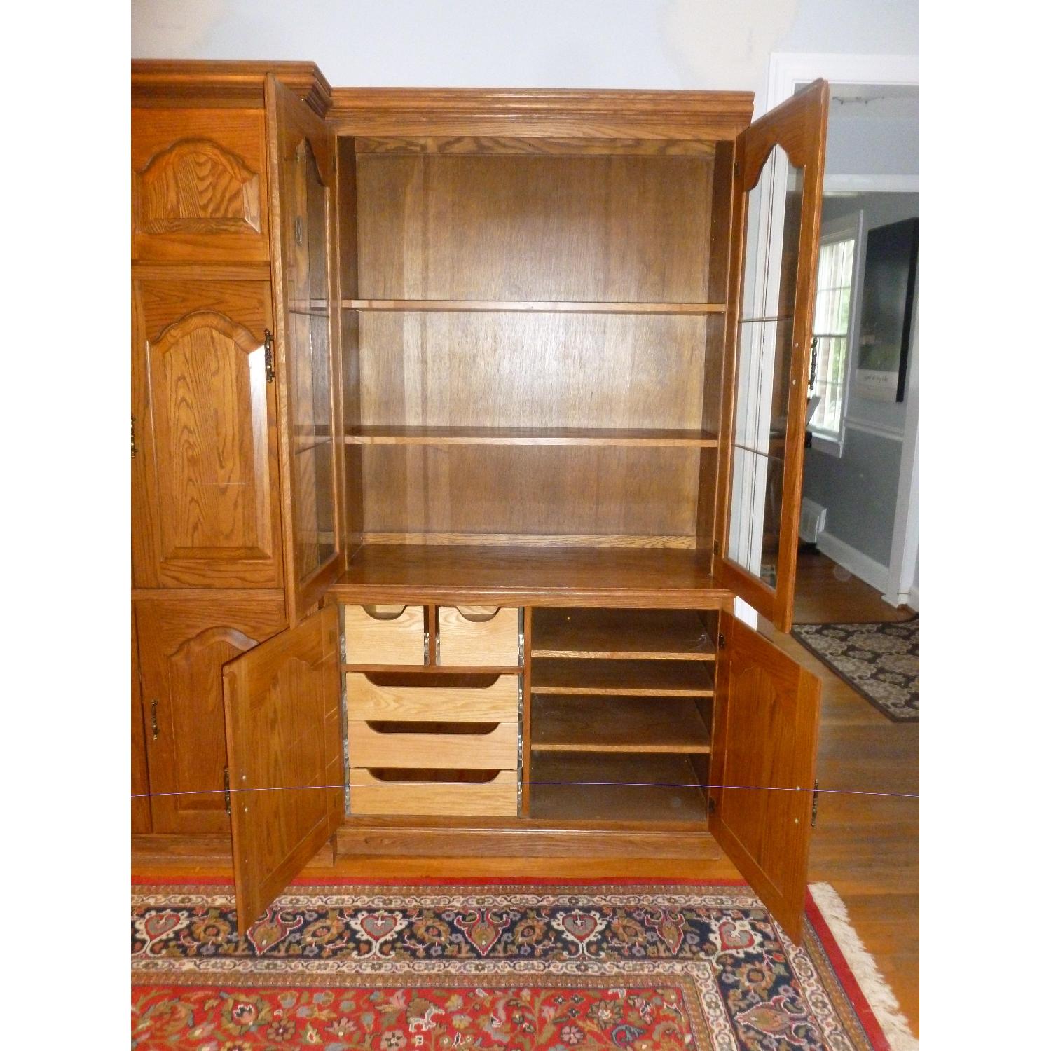 Oak 3 Piece Wall Unit - image-3