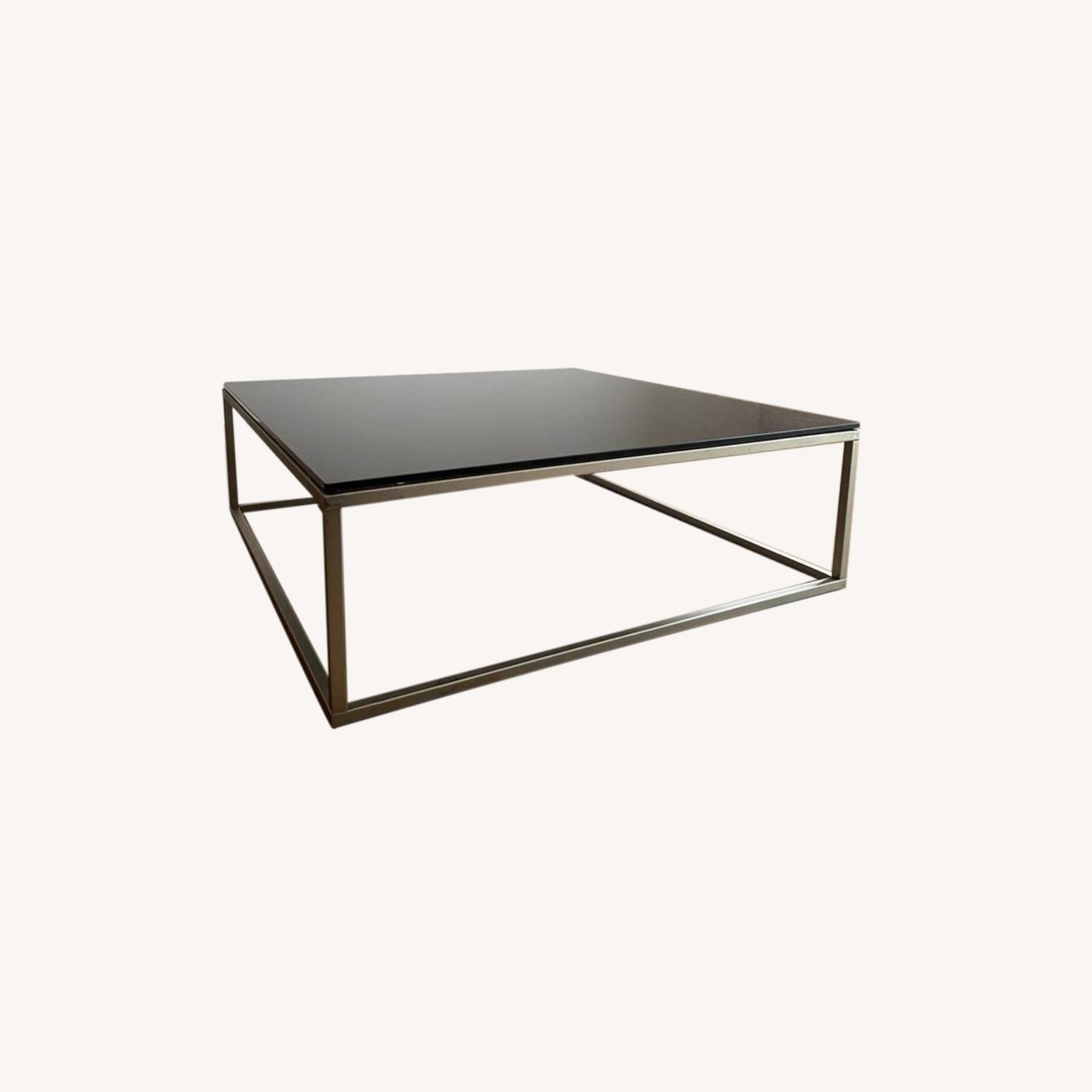 BoConcept Glass Square Coffee Table - image-0
