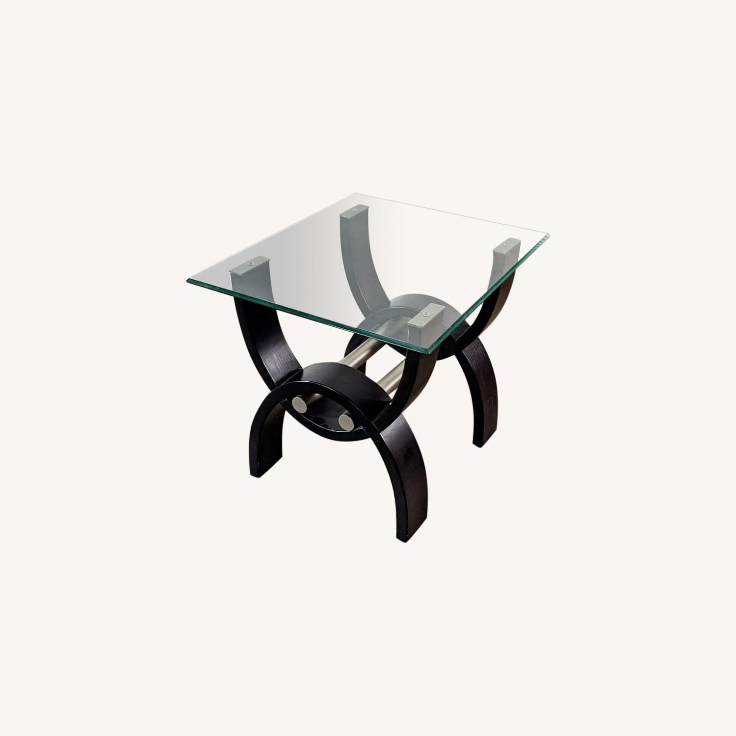 Pair of Klaussner Quantum End Tables - image-0