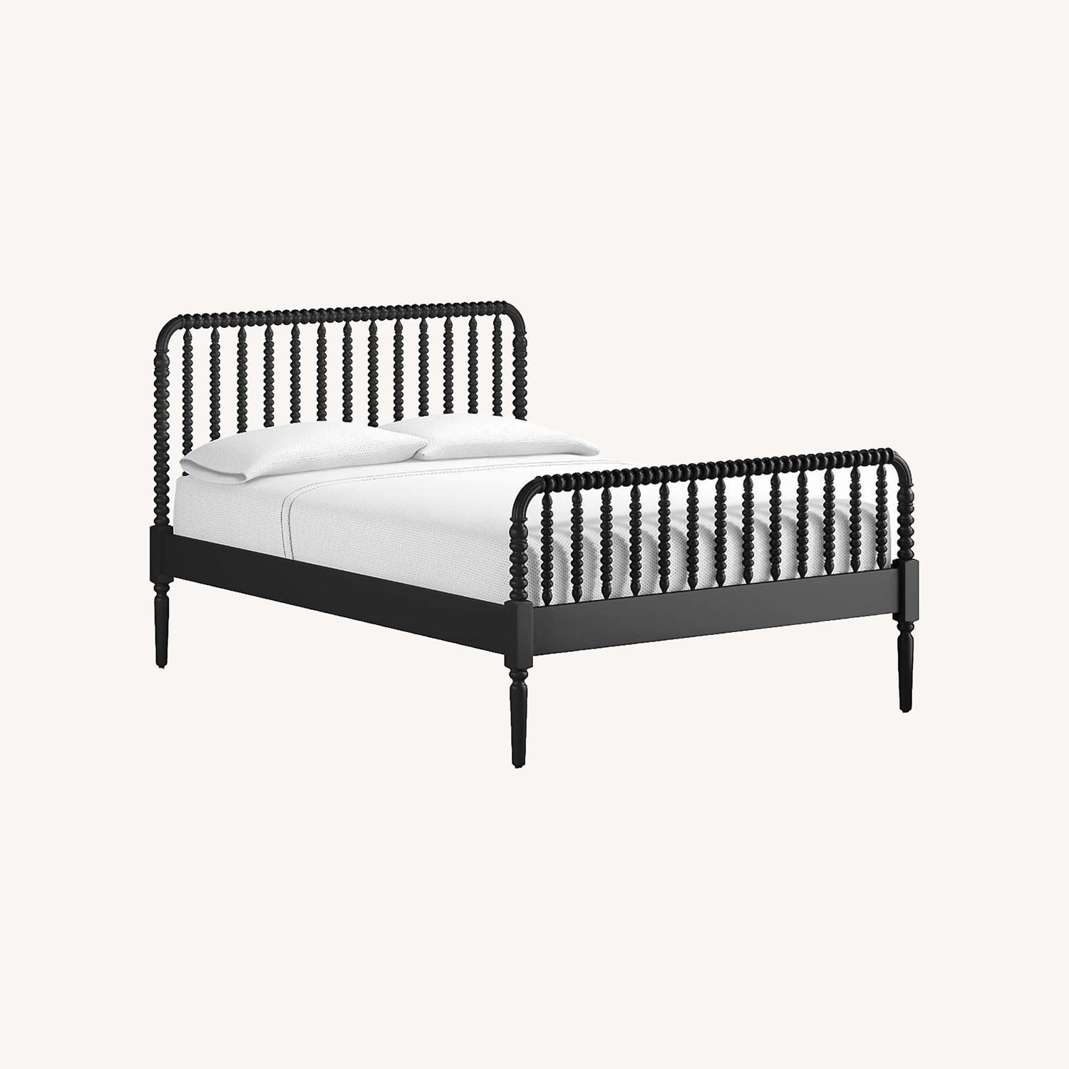 Crate and Barrel Jenny Lind Black Full Bed - image-0