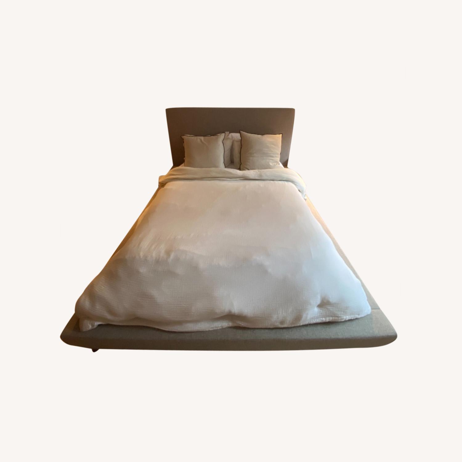 Mercury Row Upholstered Low Profile Platform Bed - image-0