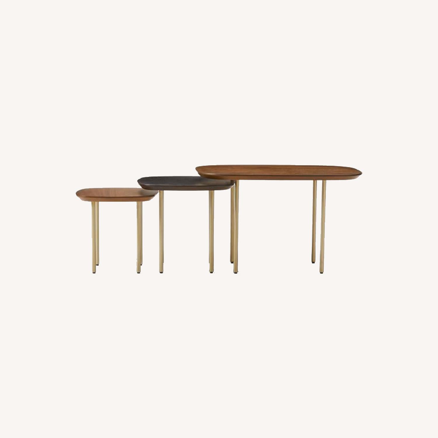 West Elm Trio Nesting Tables, Set Of 3 AptDeco