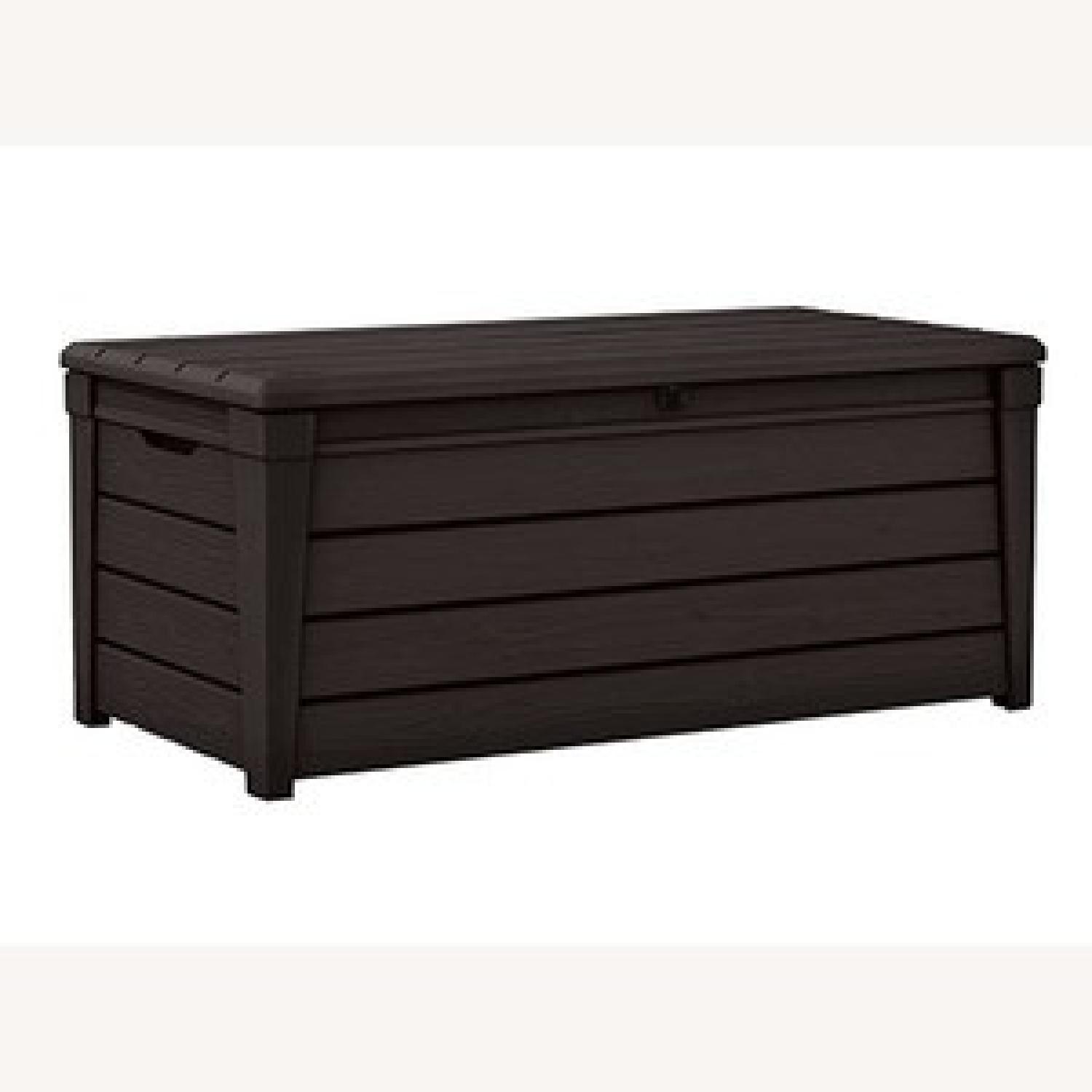 Keter Brightwood 120 Gallon Outdoor Storage - image-3
