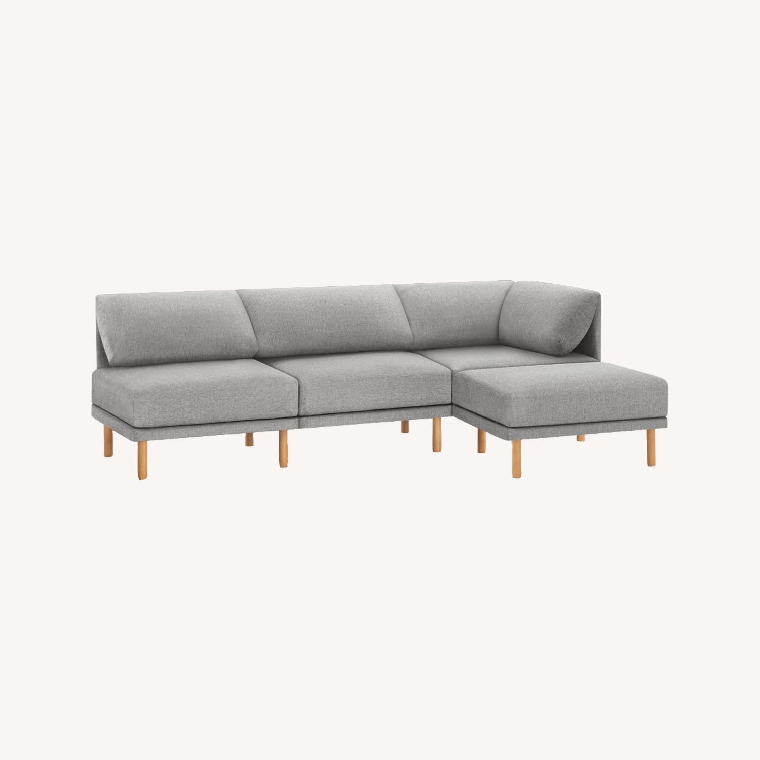 Burrow The Range 4-Piece Open Sectional Lounger - Thumbnail 5