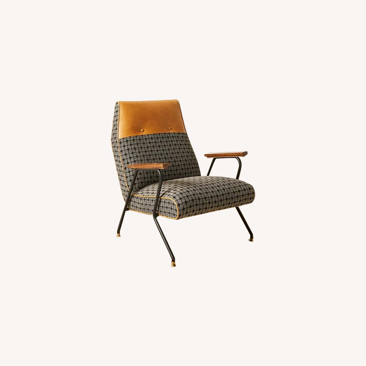 Anthropologie Modern Grid Quentin Chair AptDeco