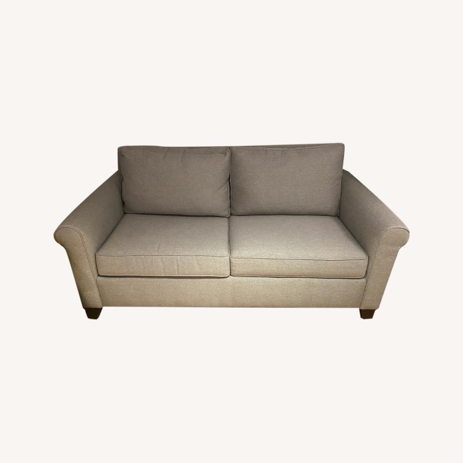 Pottery Barn Comfort Roll Arm Sleeper Sofa AptDeco