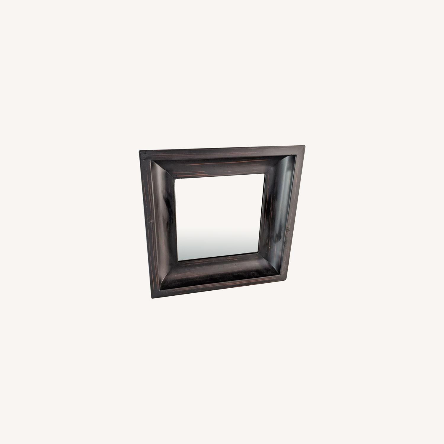 Crate and Barrel Set of Three Small Mirrors - image-0