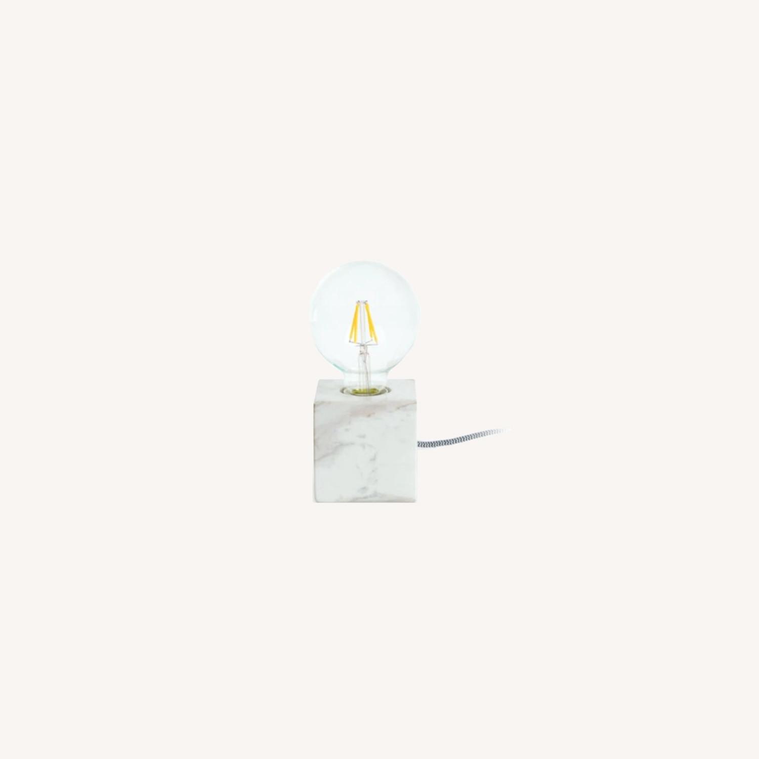 Article Flashcube White Table Lamp - image-0