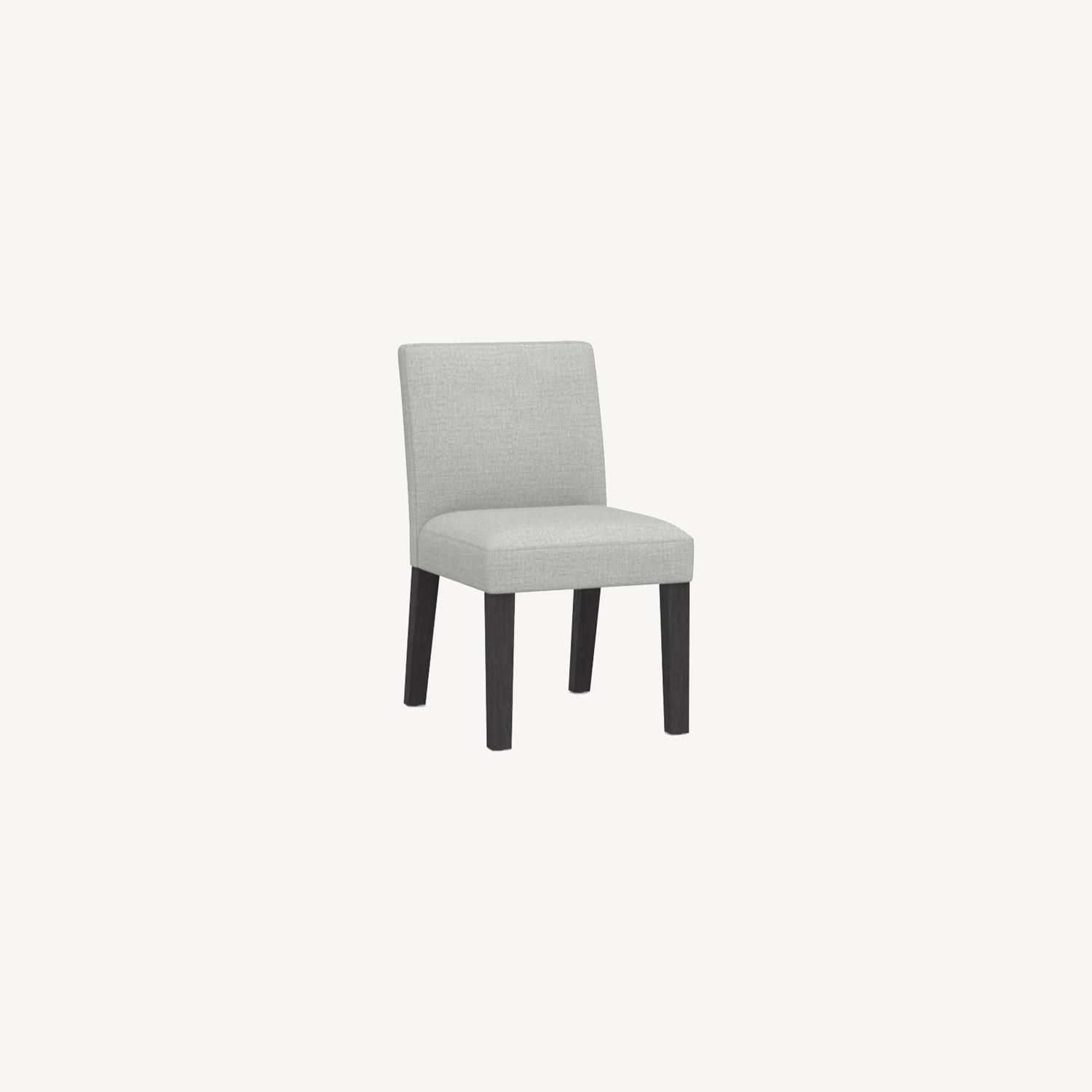 Pottery Barn Classic Upholstered Dining Side Chair AptDeco
