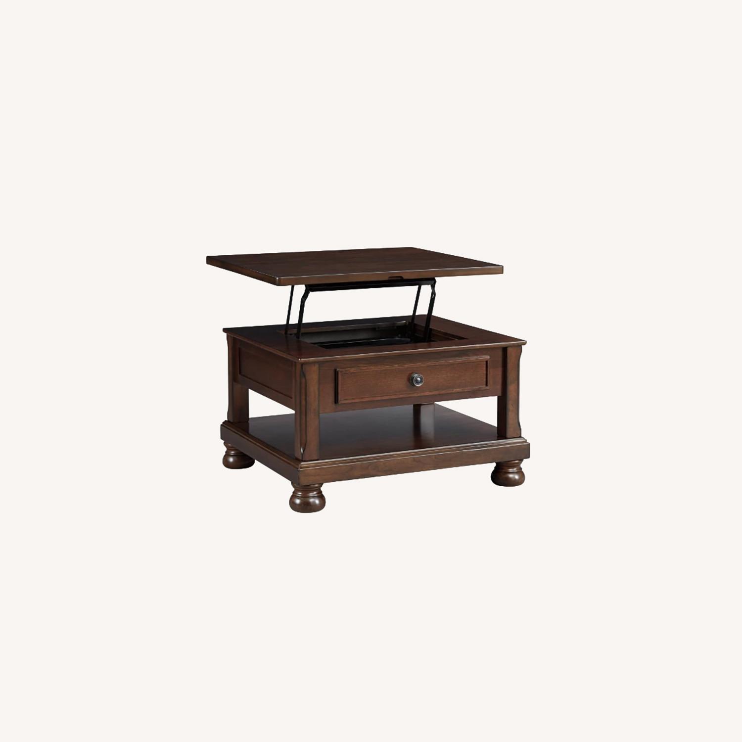 Ashley Furniture Porter Coffee Table with Lift Top AptDeco