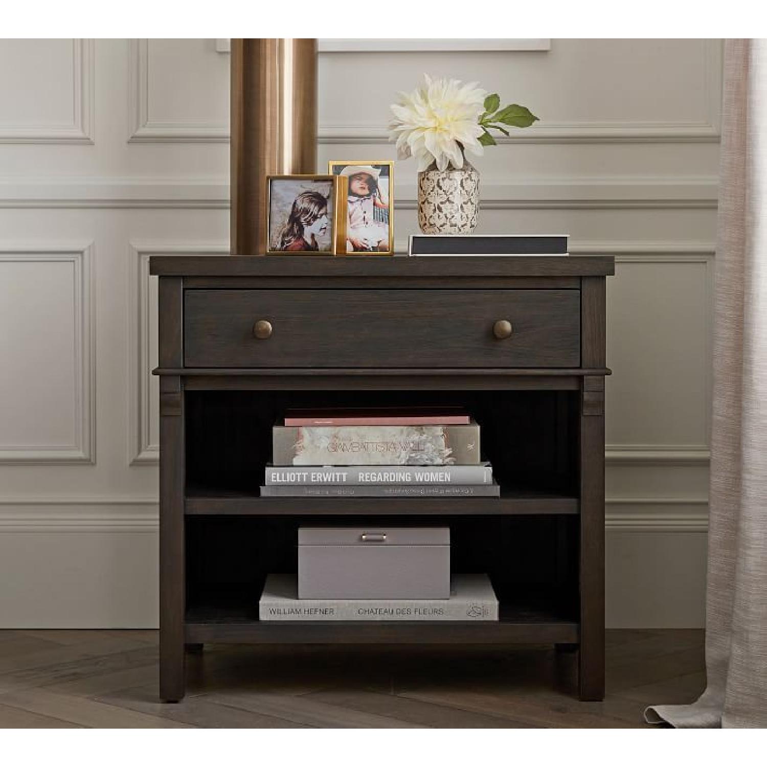 Pottery Barn Toulouse NightStand Grey Wash - image-4