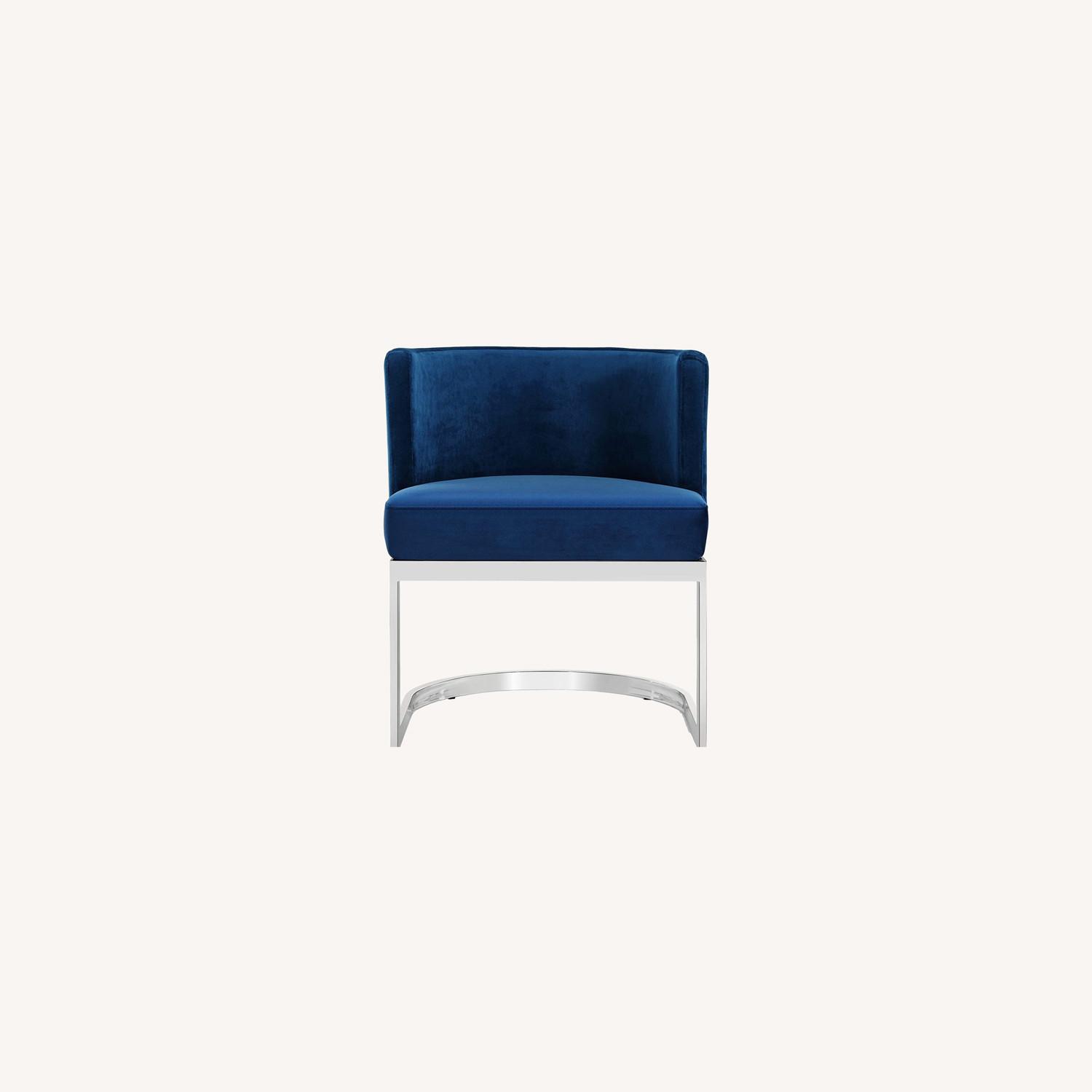 Home Meridian Modern Blue Dining Chairs - image-0
