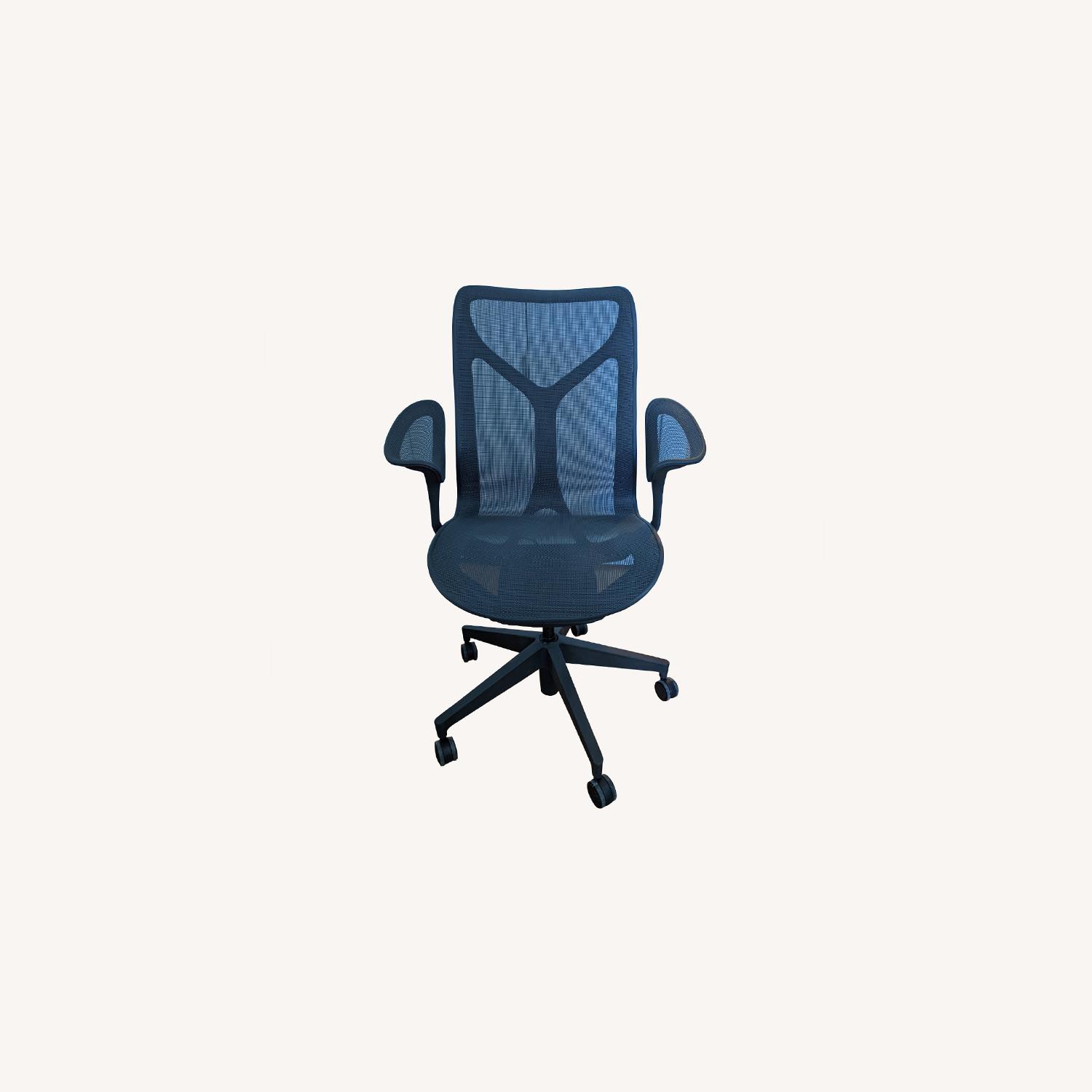 Herman Miller Cosm Chair , Mid Back, Leaf Arms - image-0