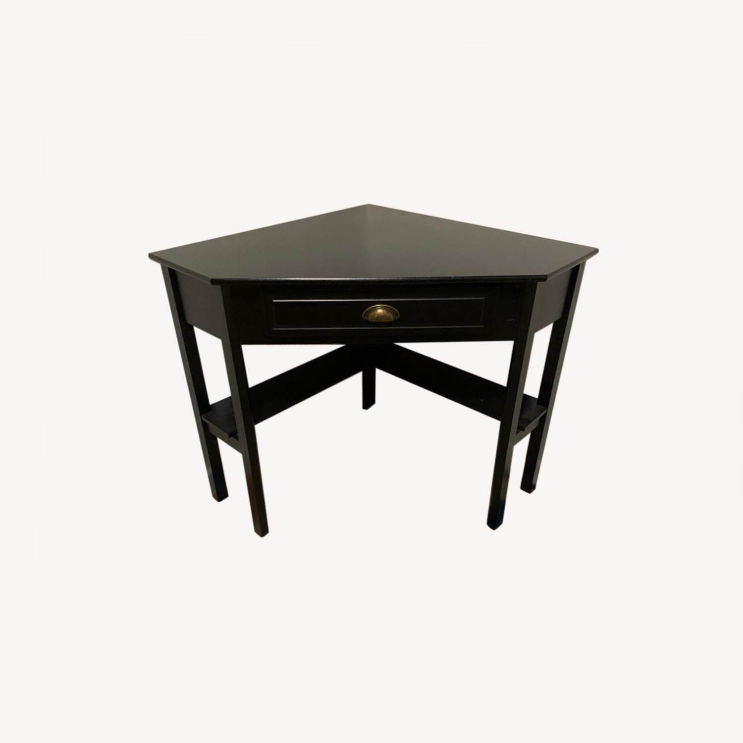 Black Corner Desk - image-0