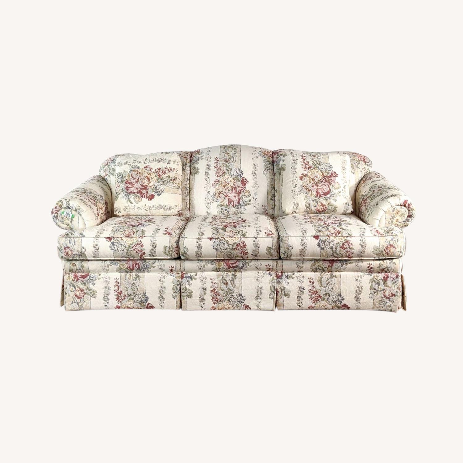 Rowe Furniture Floral Sofa - image-6
