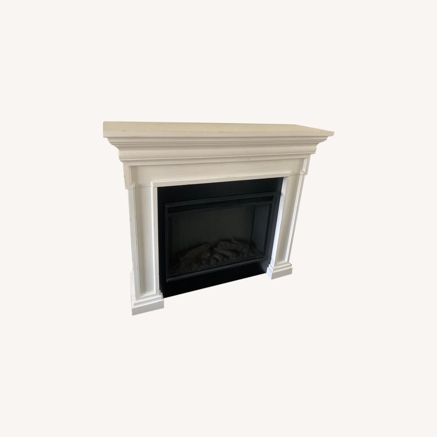Pottery Barn Electric Fireplace - image-0