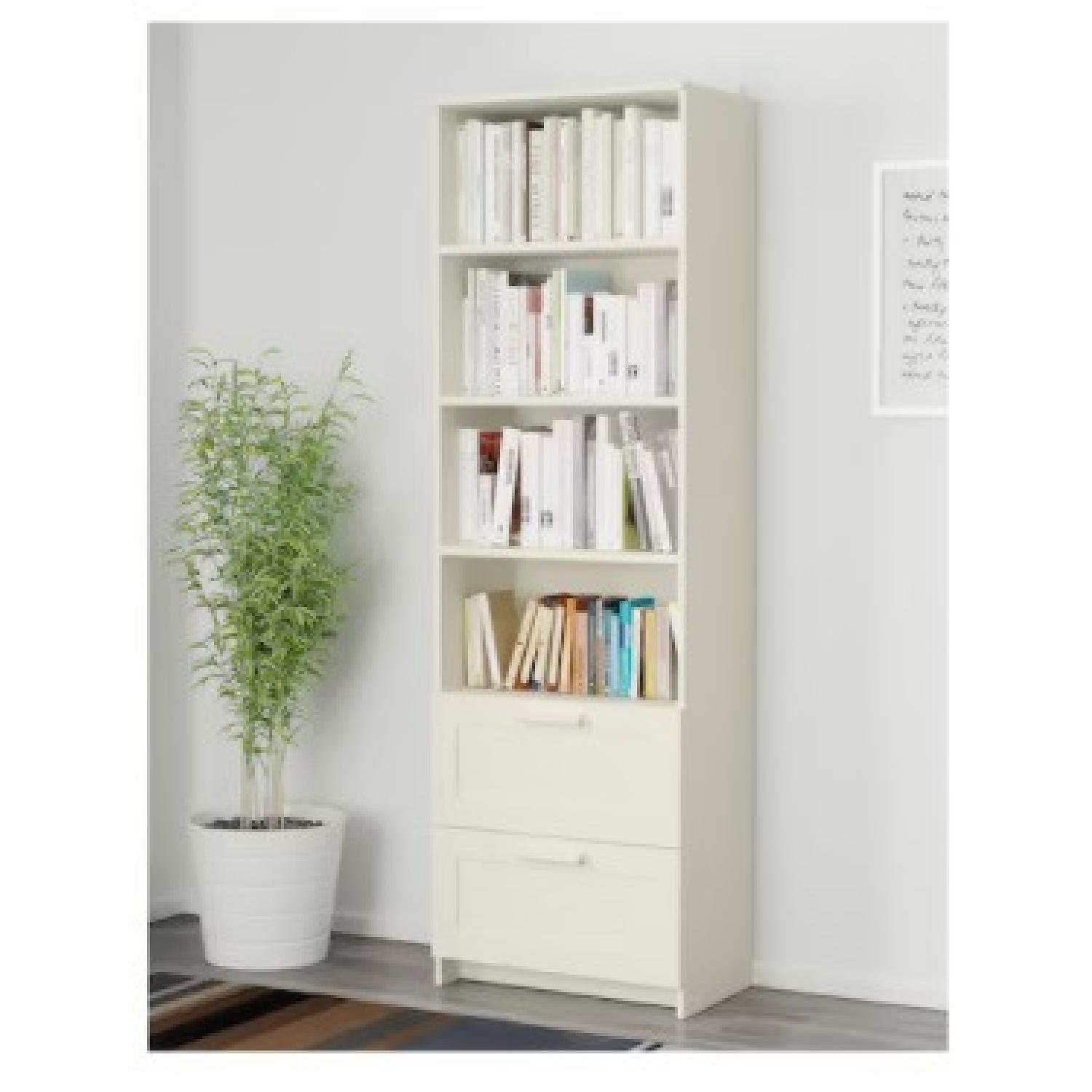 IKEA Brimnes Bookcases with Built-in Drawers (2) - image-4
