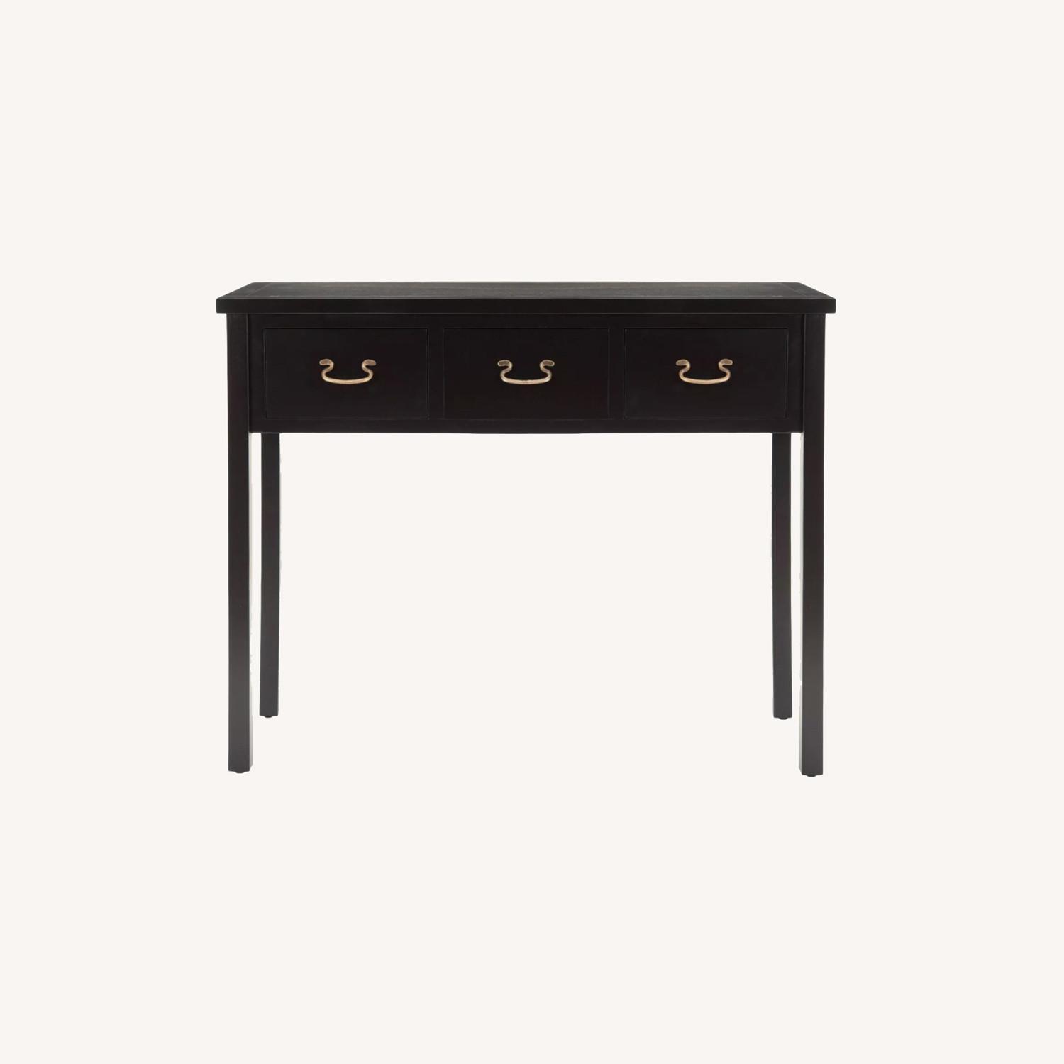 Safavieh Cindy Console Table Black AptDeco safavieh-cindy-console-table-black-aptdeco