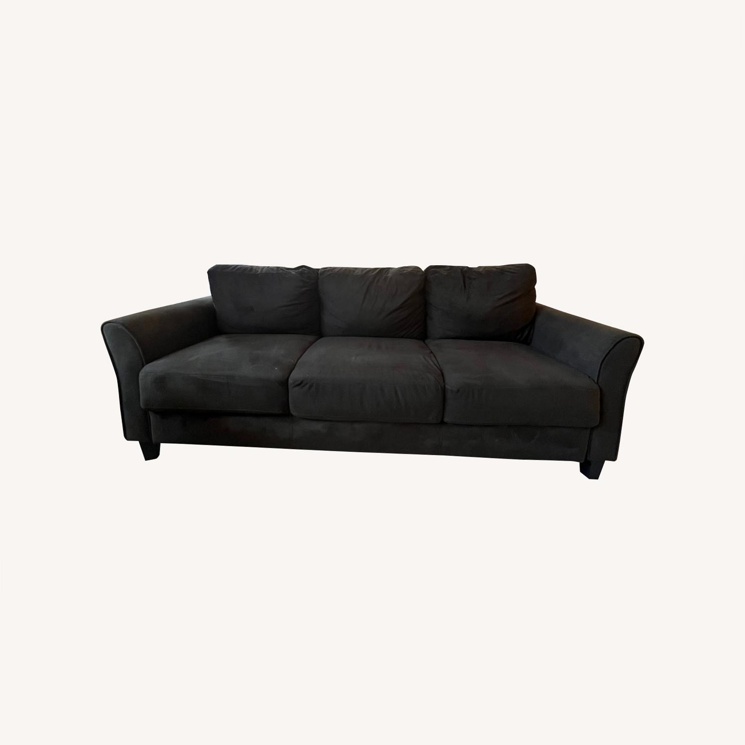Wayfair Brown Sofa AptDeco