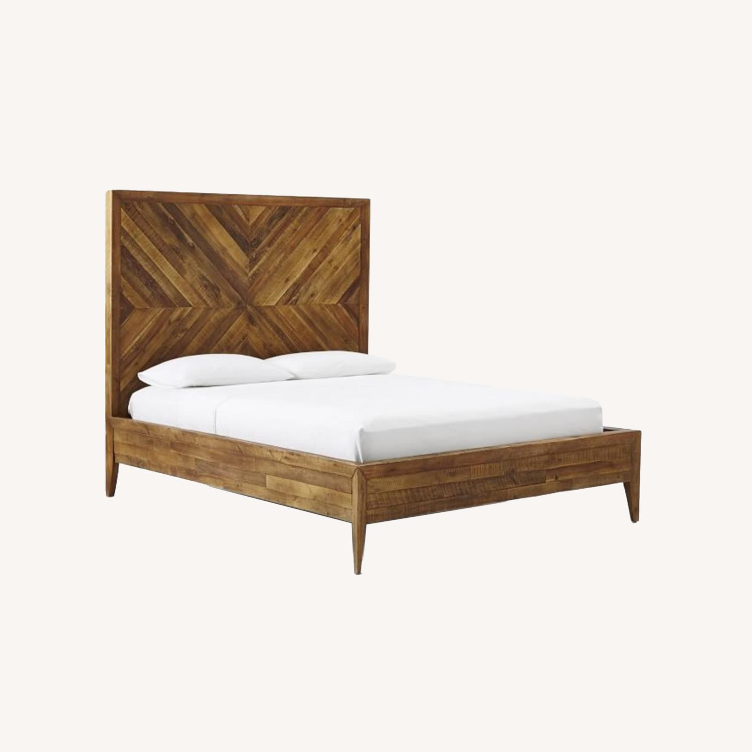 West Elm Emmerson Reclaimed Wood Queen Bed AptDeco