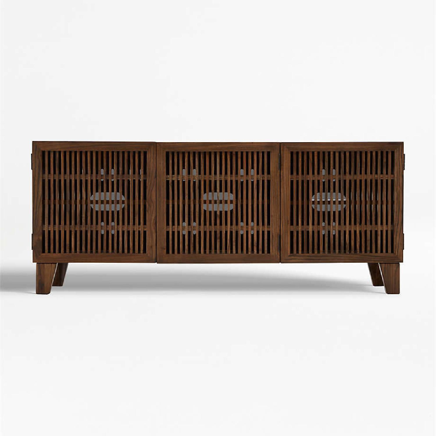 Crate and Barrel Marin shiitake 58 Media Console - image-5