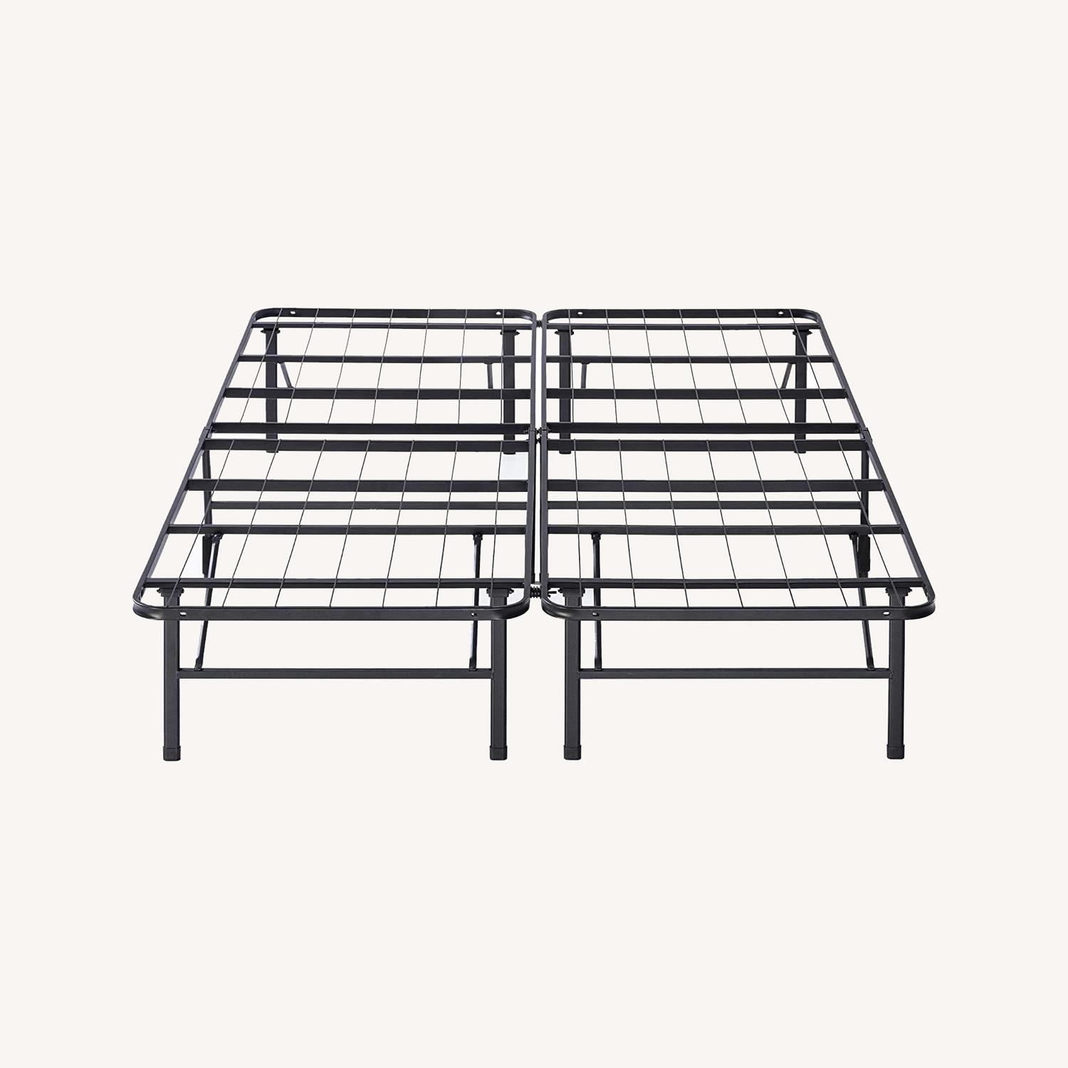 Metal Platform Bed Frame with Underbed Storage AptDeco