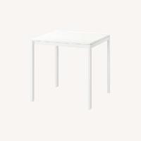 IKEA MELLTORP White Dining Table - AptDeco