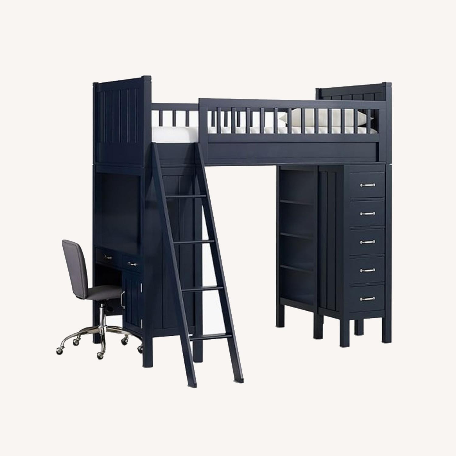 Pottery Barn Camp Twin Loft Bed AptDeco