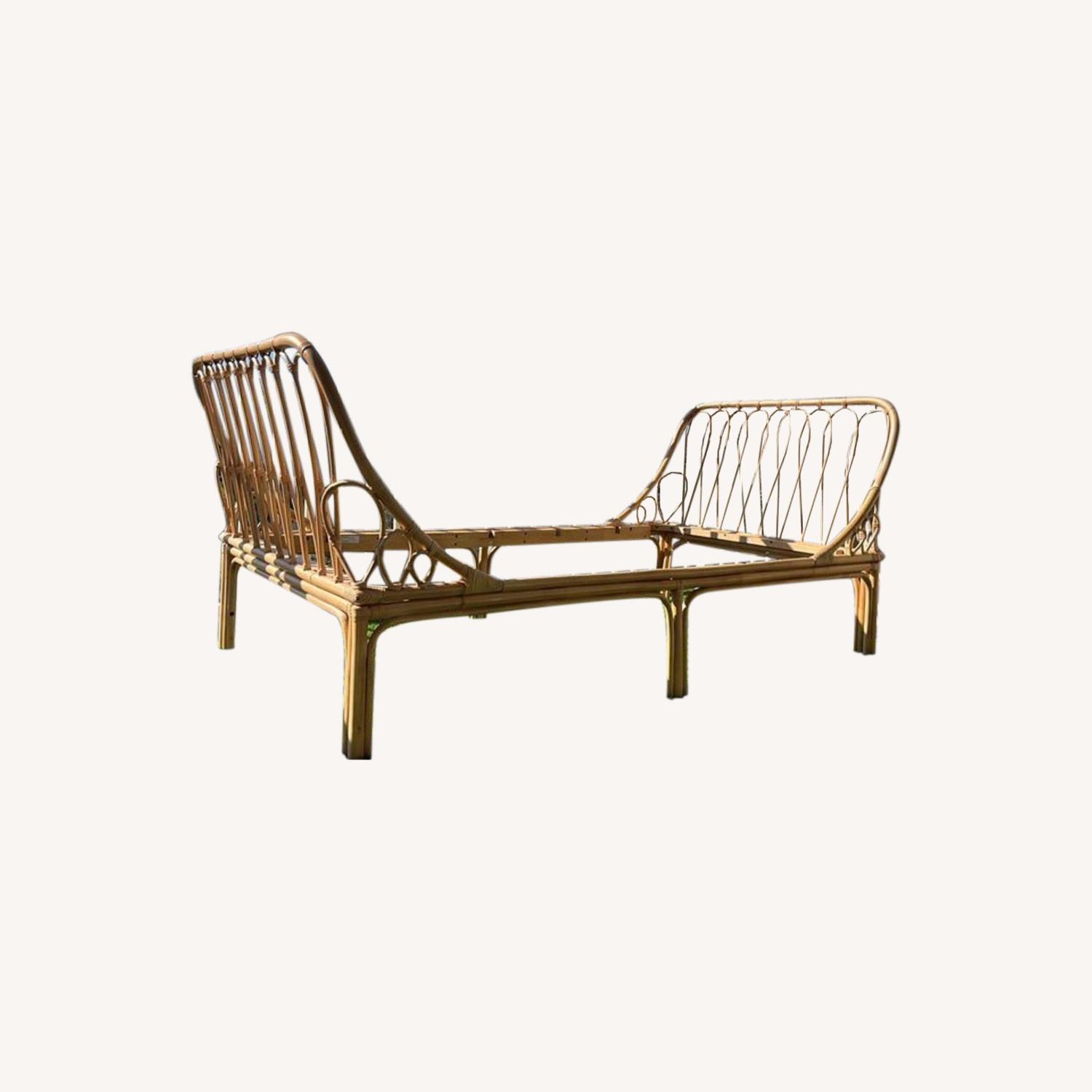 IKEA Rattan Daybed AptDeco