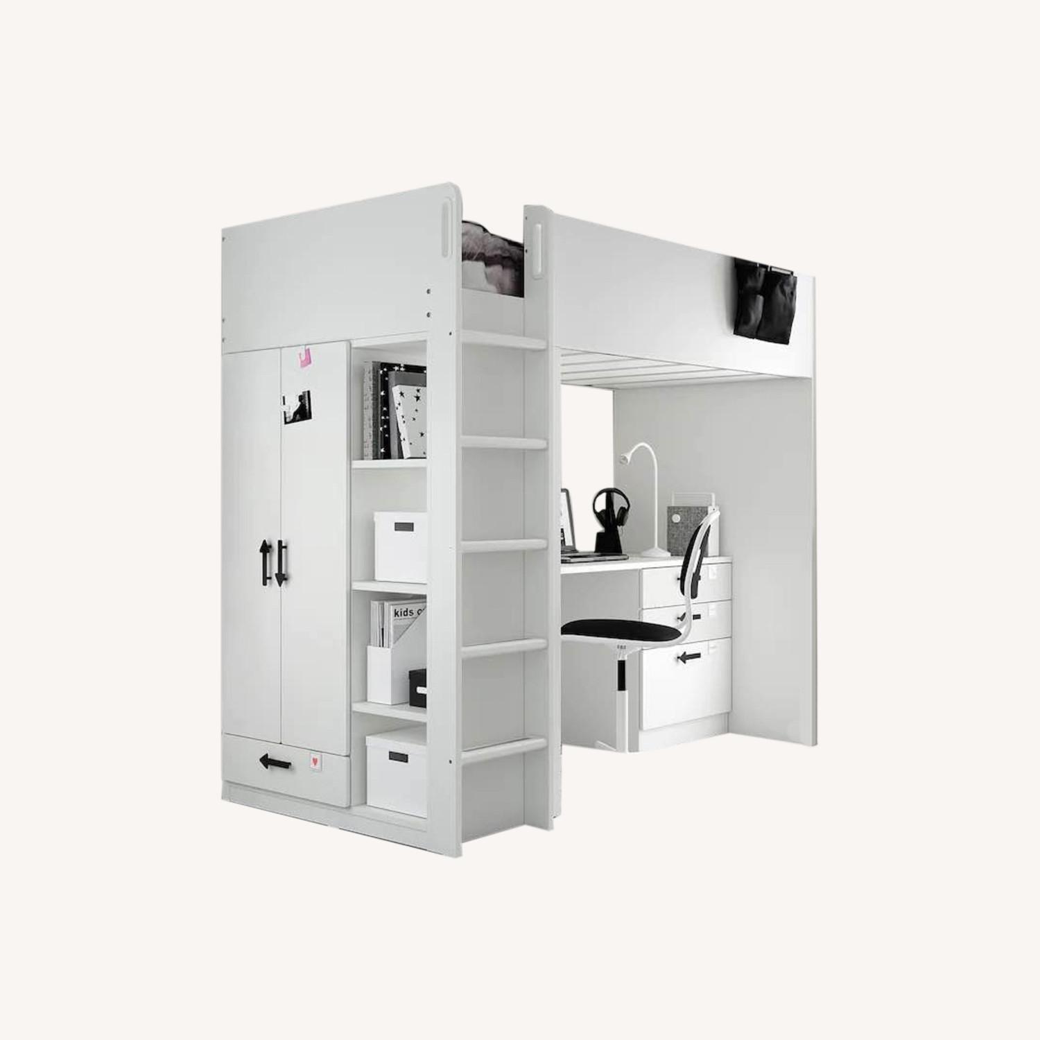 IKEA Smastad Kids Loft Bed - Twin - AptDeco