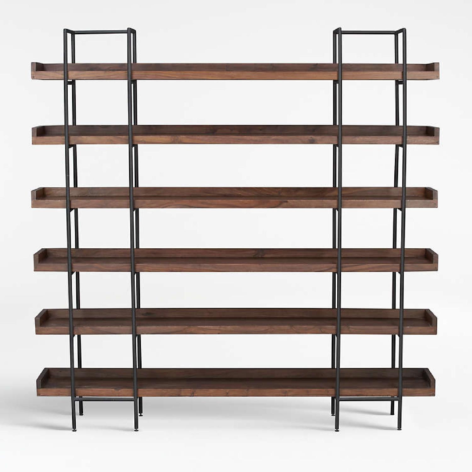 Crate and Barrel Beckett 6-High Shelf Sable - image-4