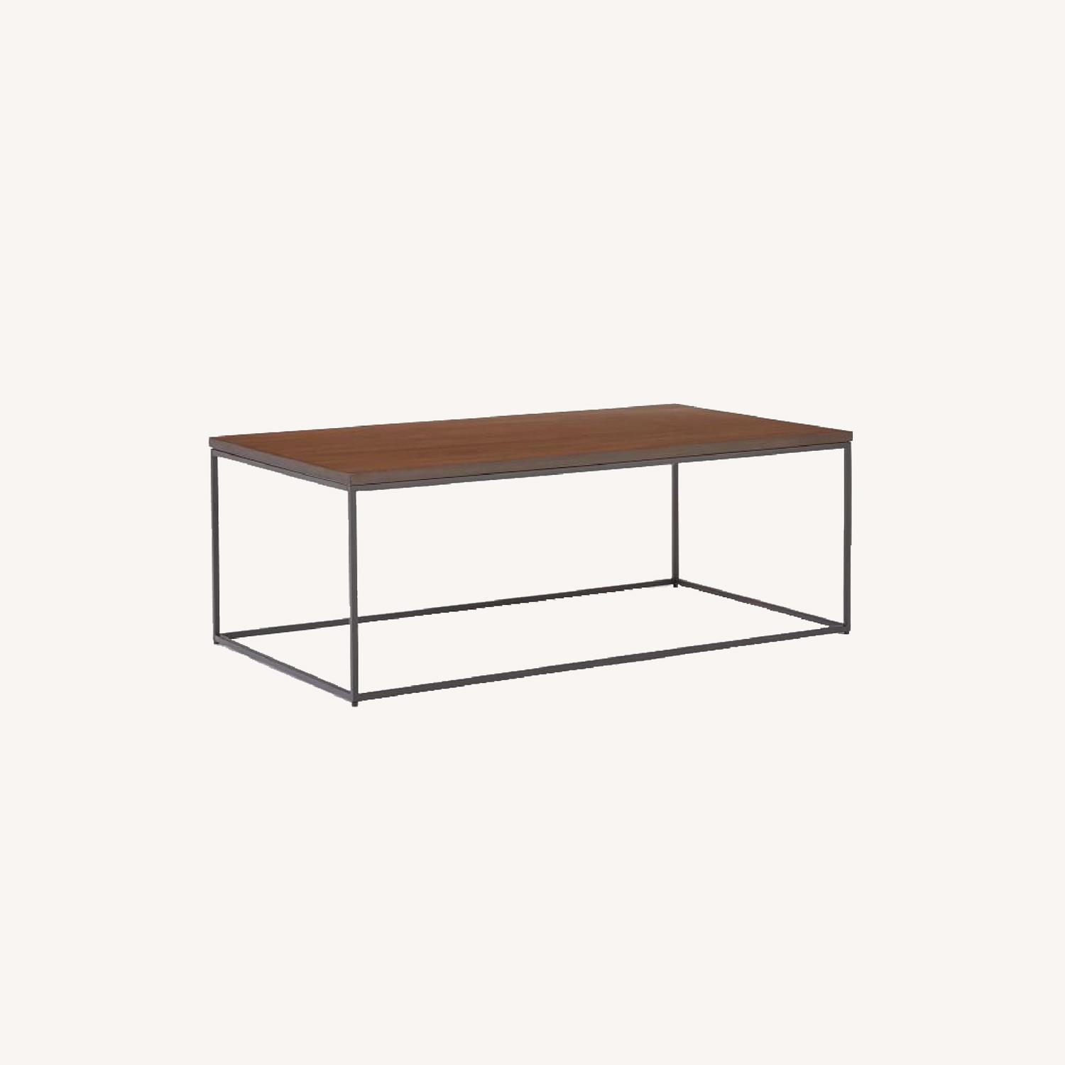 West Elm Streamline Coffee Table+Nesting Side Tables AptDeco