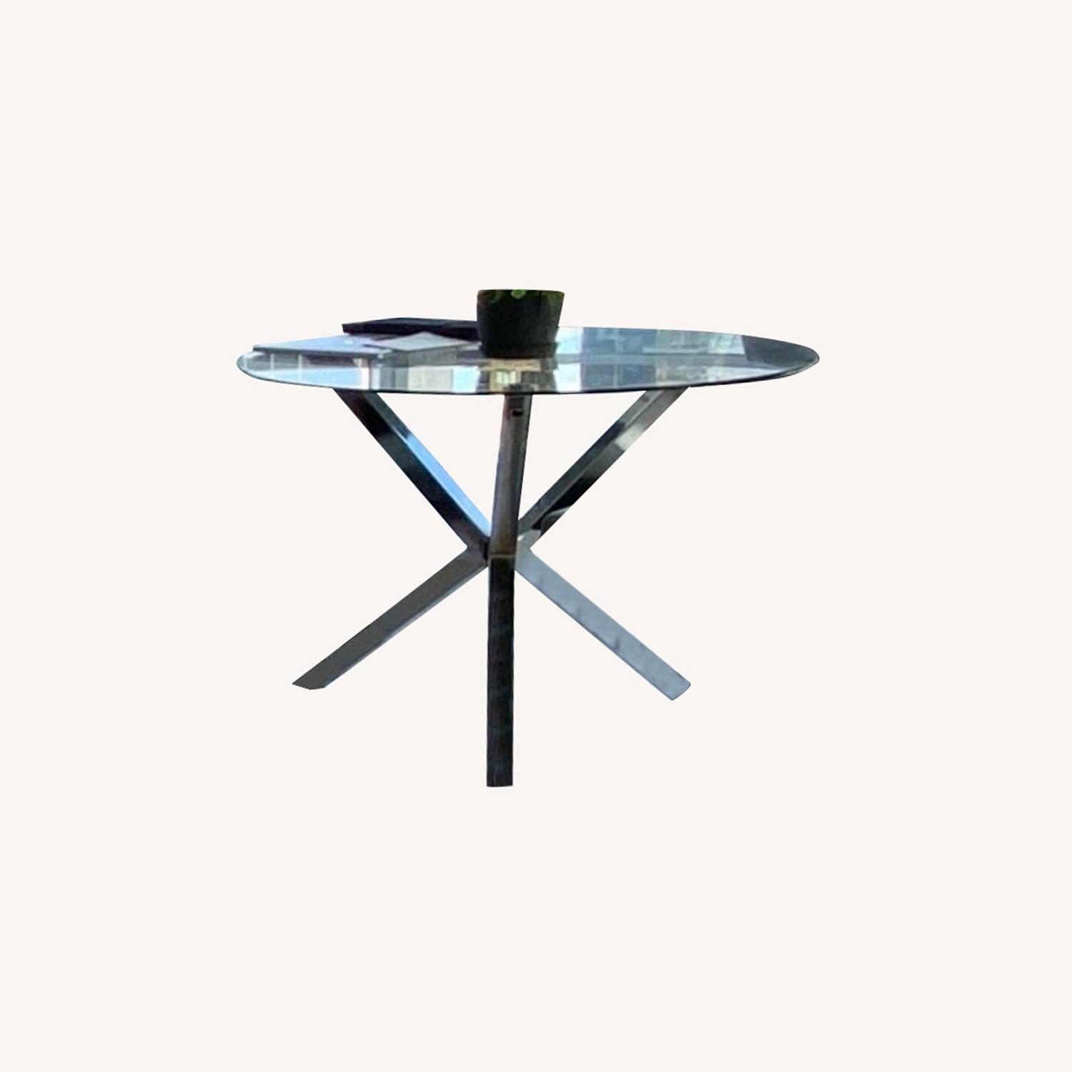 Wayfair Glass Dining Table AptDeco