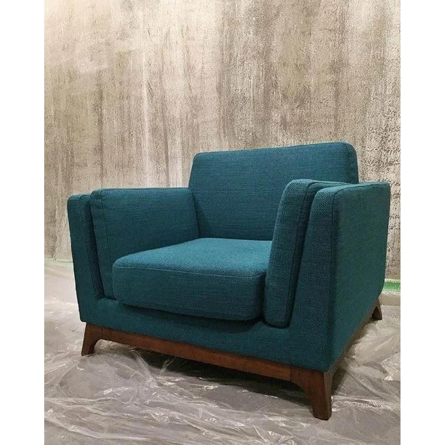 Article Lagoon Blue Armchair - image-5