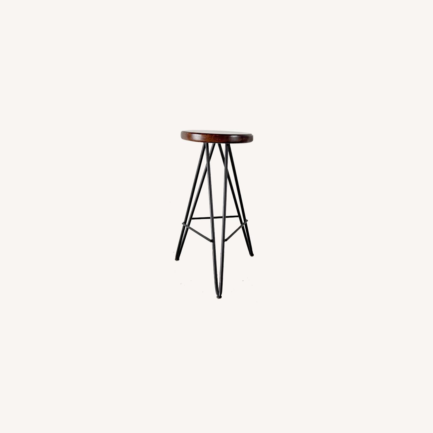 Modern Hairpin Barstools- a Pair - image-0