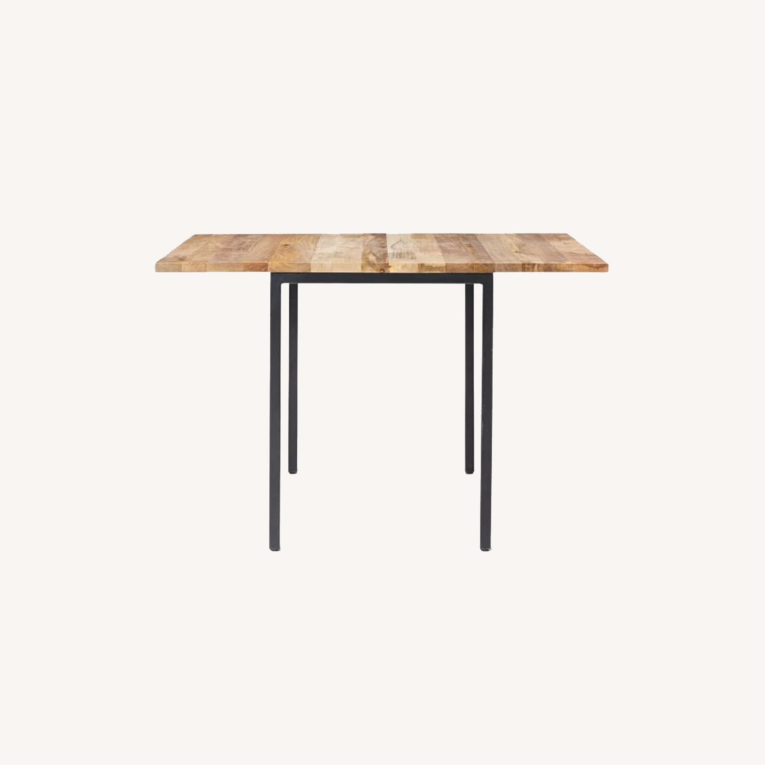 West Elm Drop Leaf Table - image-0