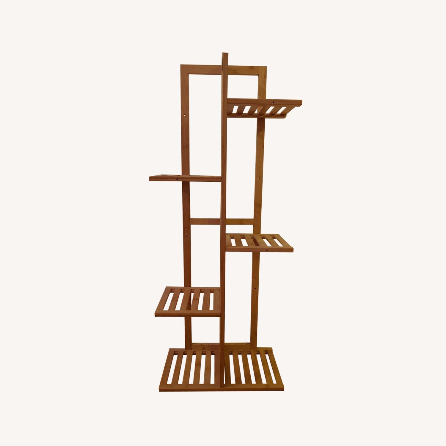 Bamboo Plant Stand - image-0