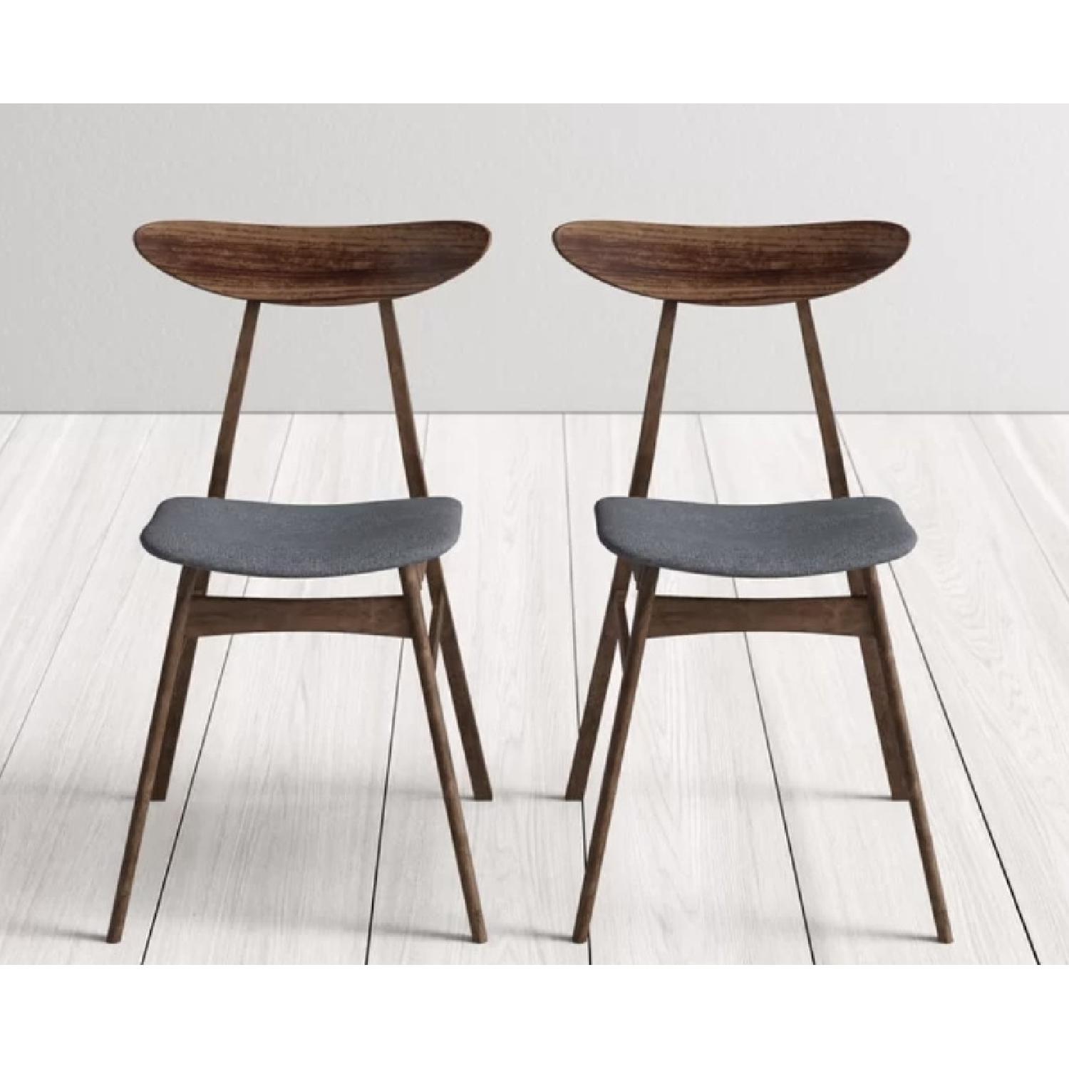 AllModern Solid Wood Dining Chairs - image-4