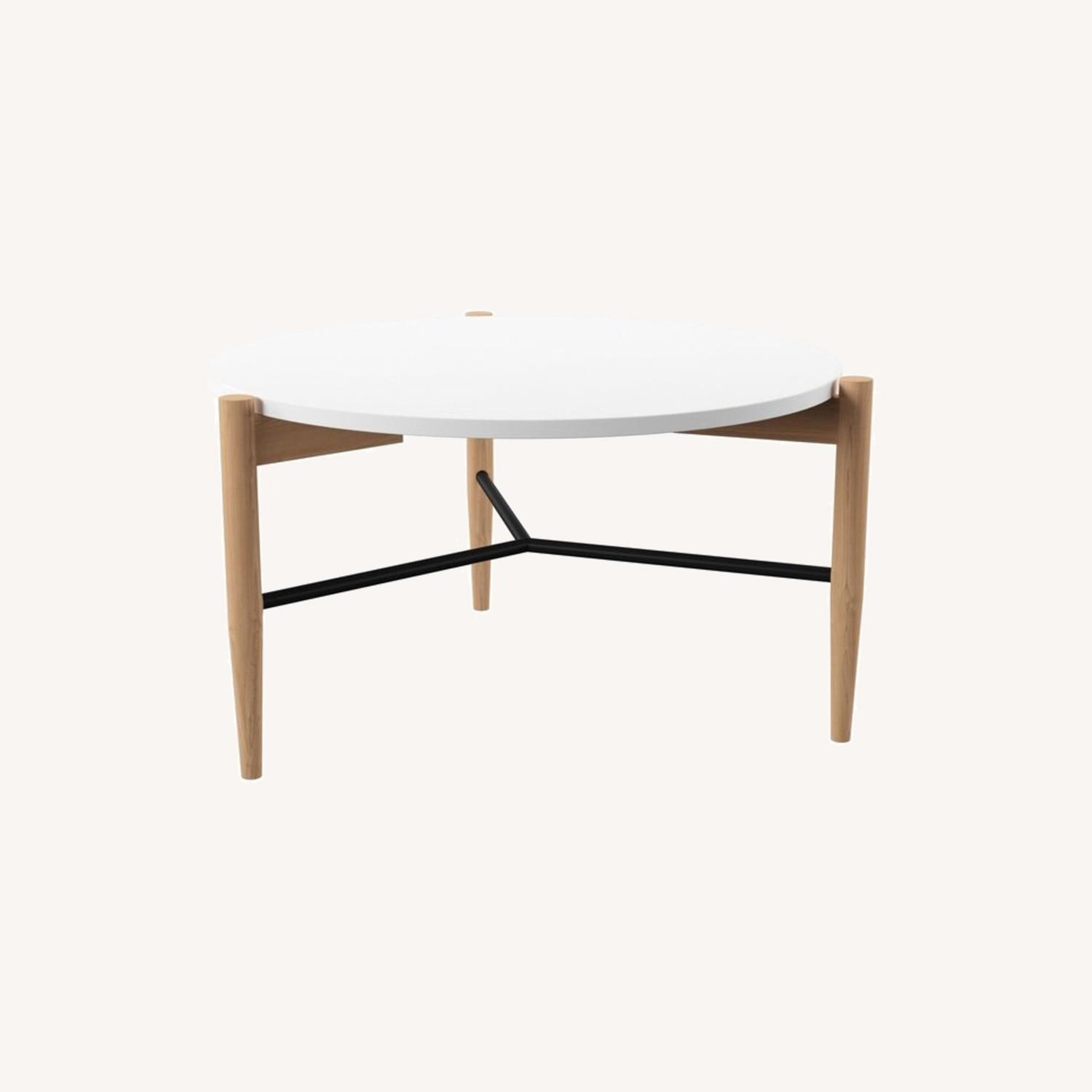 Wayfair Mid Century Modern Coffee Table AptDeco