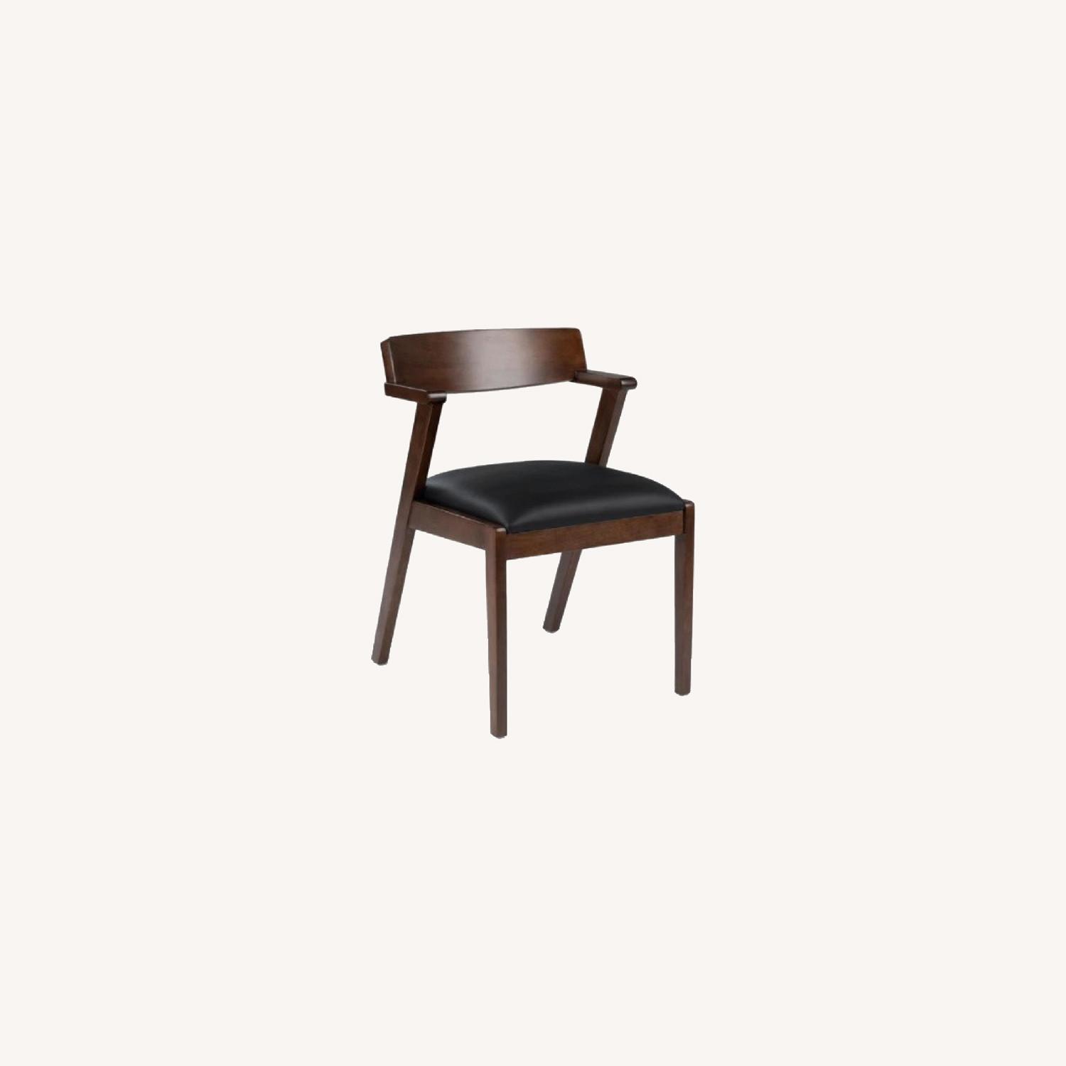 Article 2 Dining Chairs Wood and Black AptDeco
