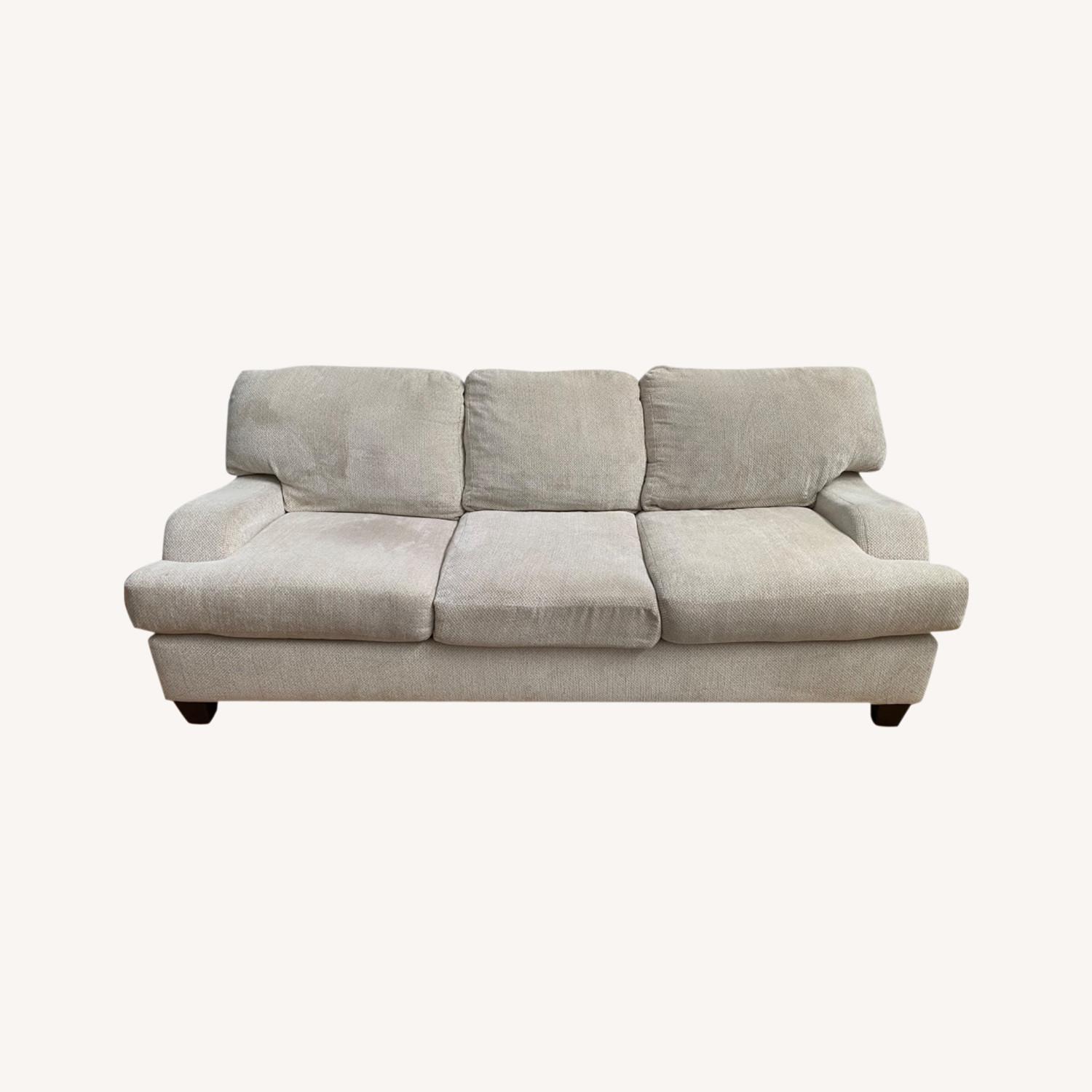 Bob's Discount Beige Sofa AptDeco