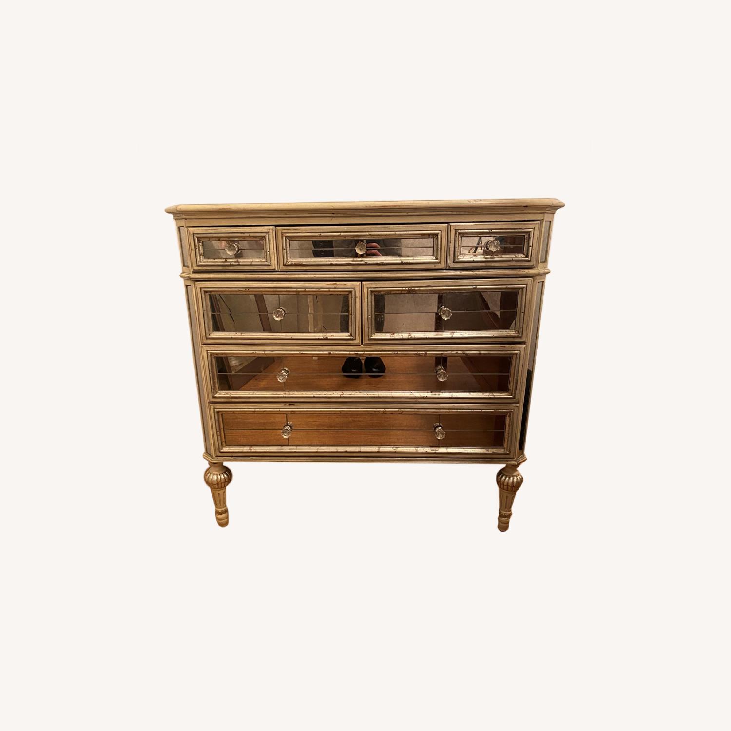 Z Gallerie Mirrored Dresser AptDeco