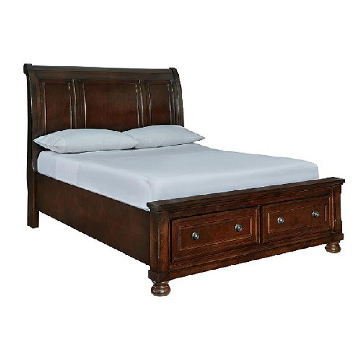 Ashley's Furniture Porter Queen Sleigh Bed AptDeco