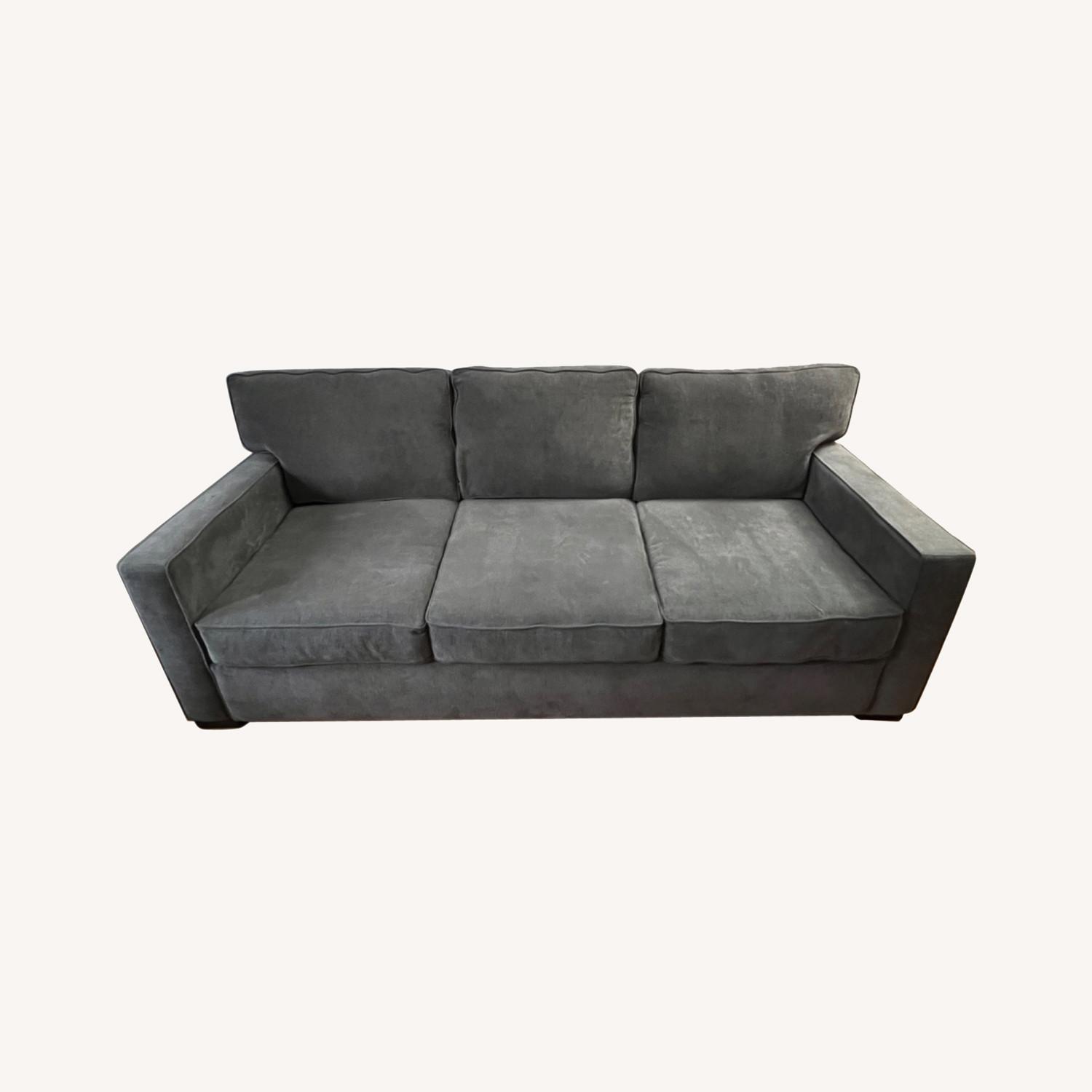 Macy's Gray Sofa Bed - image-0