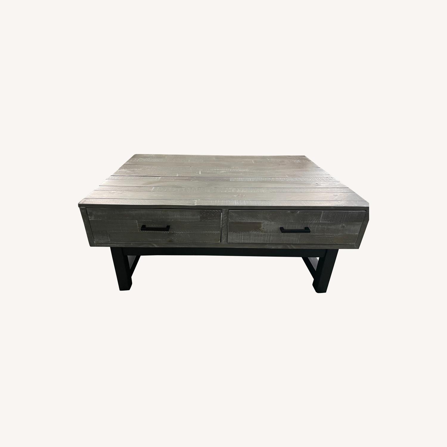 Ashley Mondoro Gray Lift Top Coffee Table AptDeco
