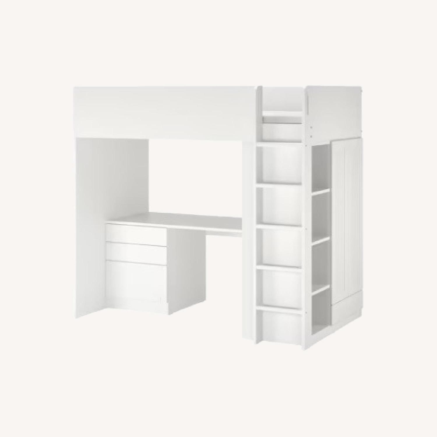 IKEA Loft Bed Twin Size AptDeco