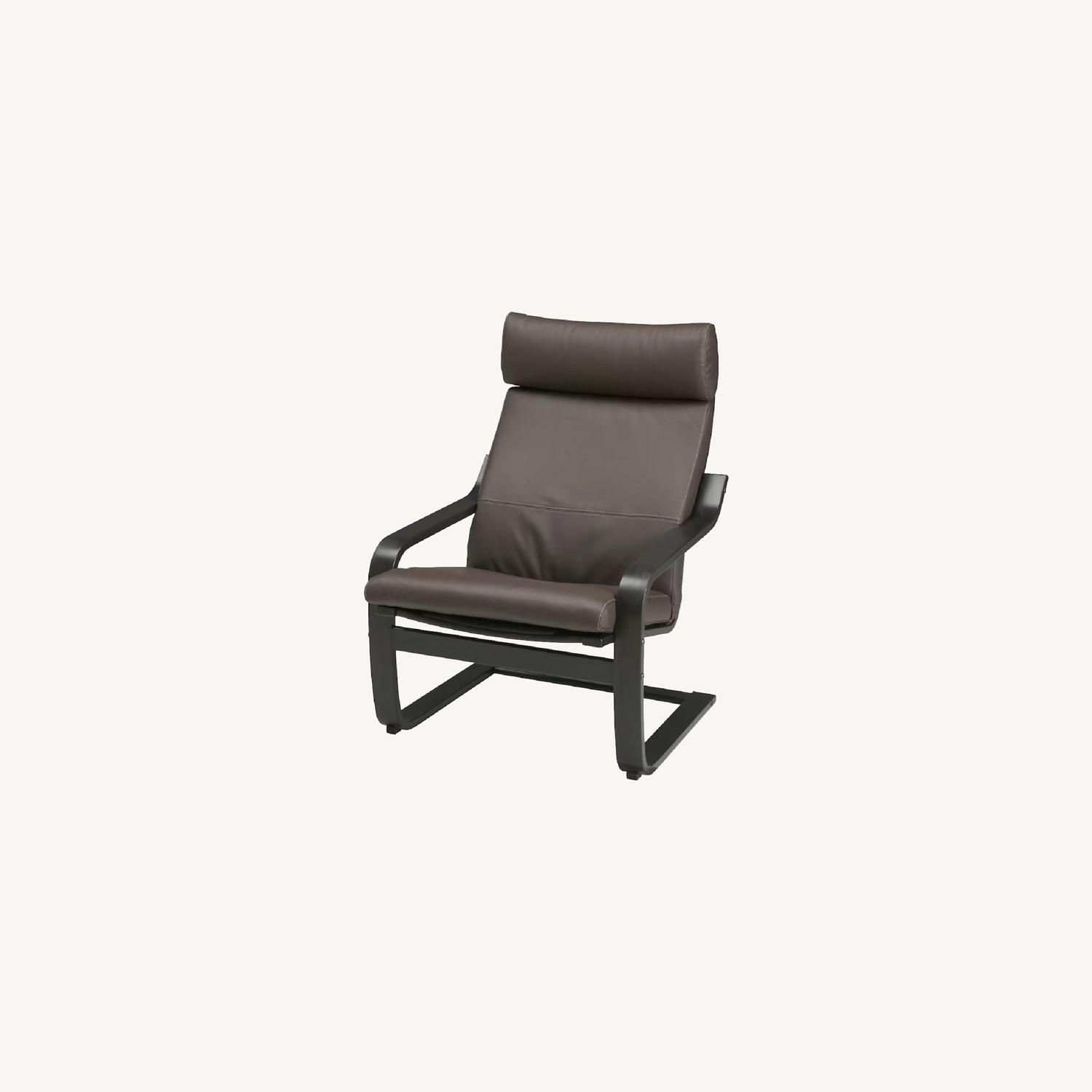 IKEA PONG Armchair (Dark Brown) - image-0