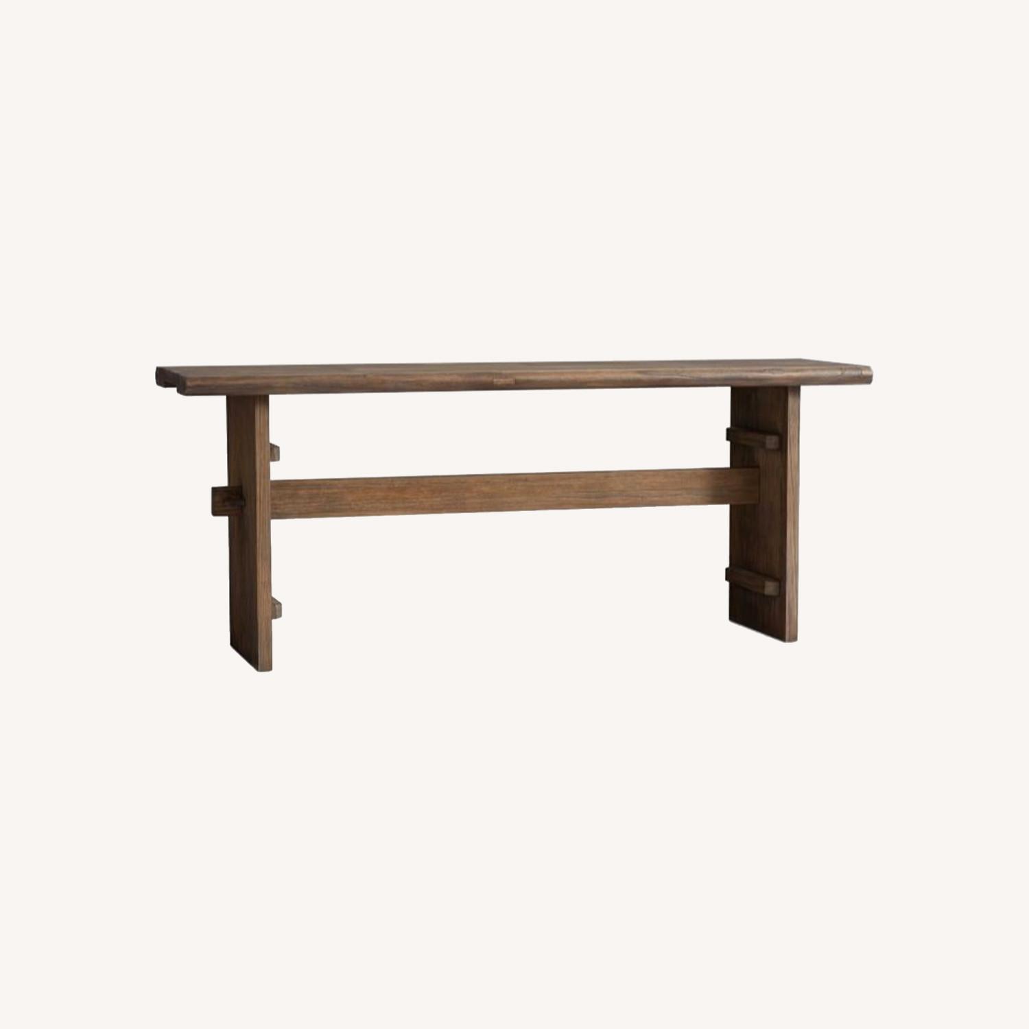 Pottery Barn Easton 74" Reclaimed Wood Console Table - image-0