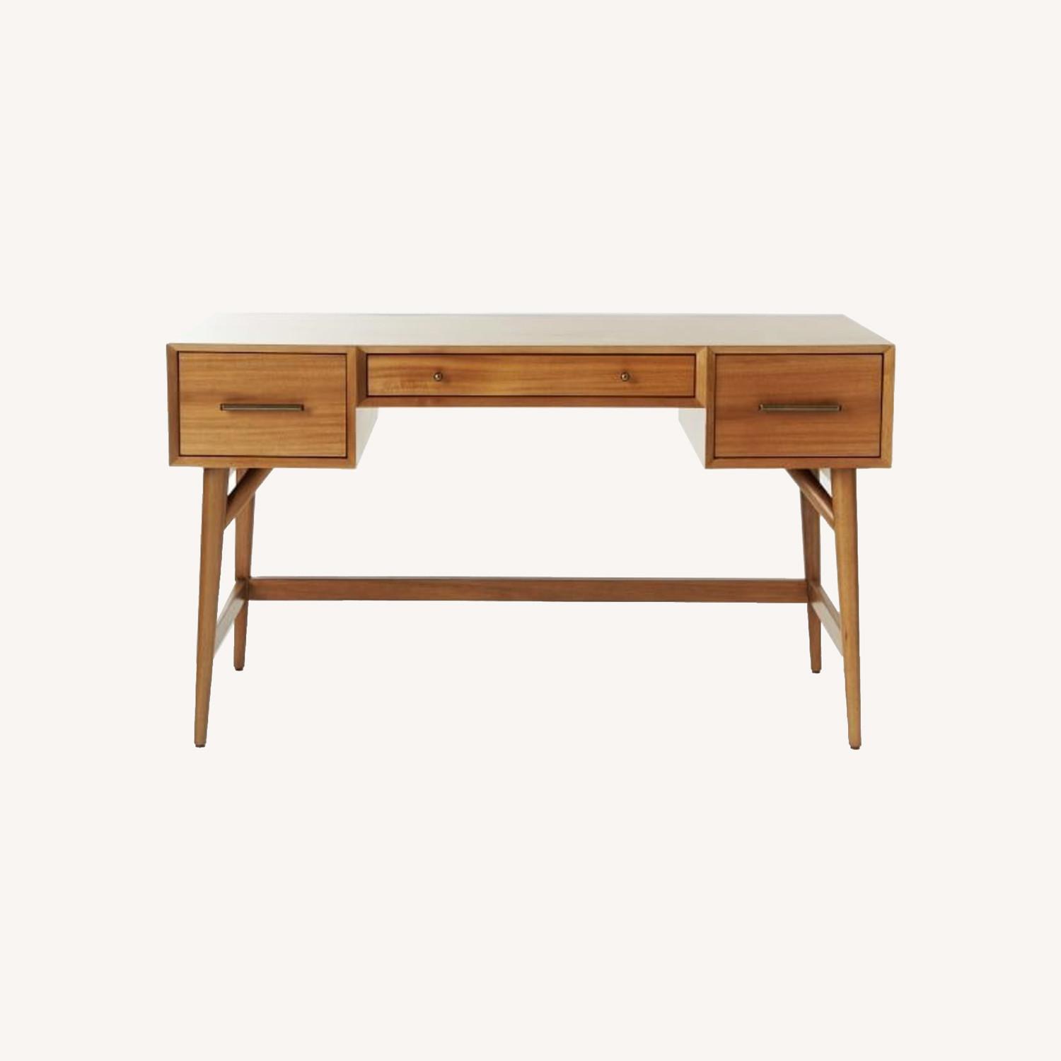 West Elm MidCentury Desk Acorn AptDeco
